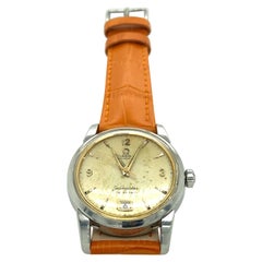 Retro Mid-Century Steel Omega Watch