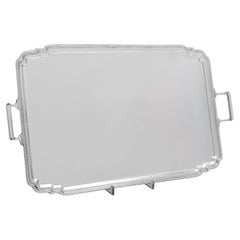 Mid century sterling silver tray by Mappin & Webb - made in 1959