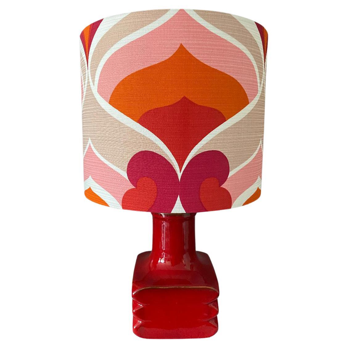 Mid-Century Steuler Table Lamp Facette Designed by Cari Zalloni