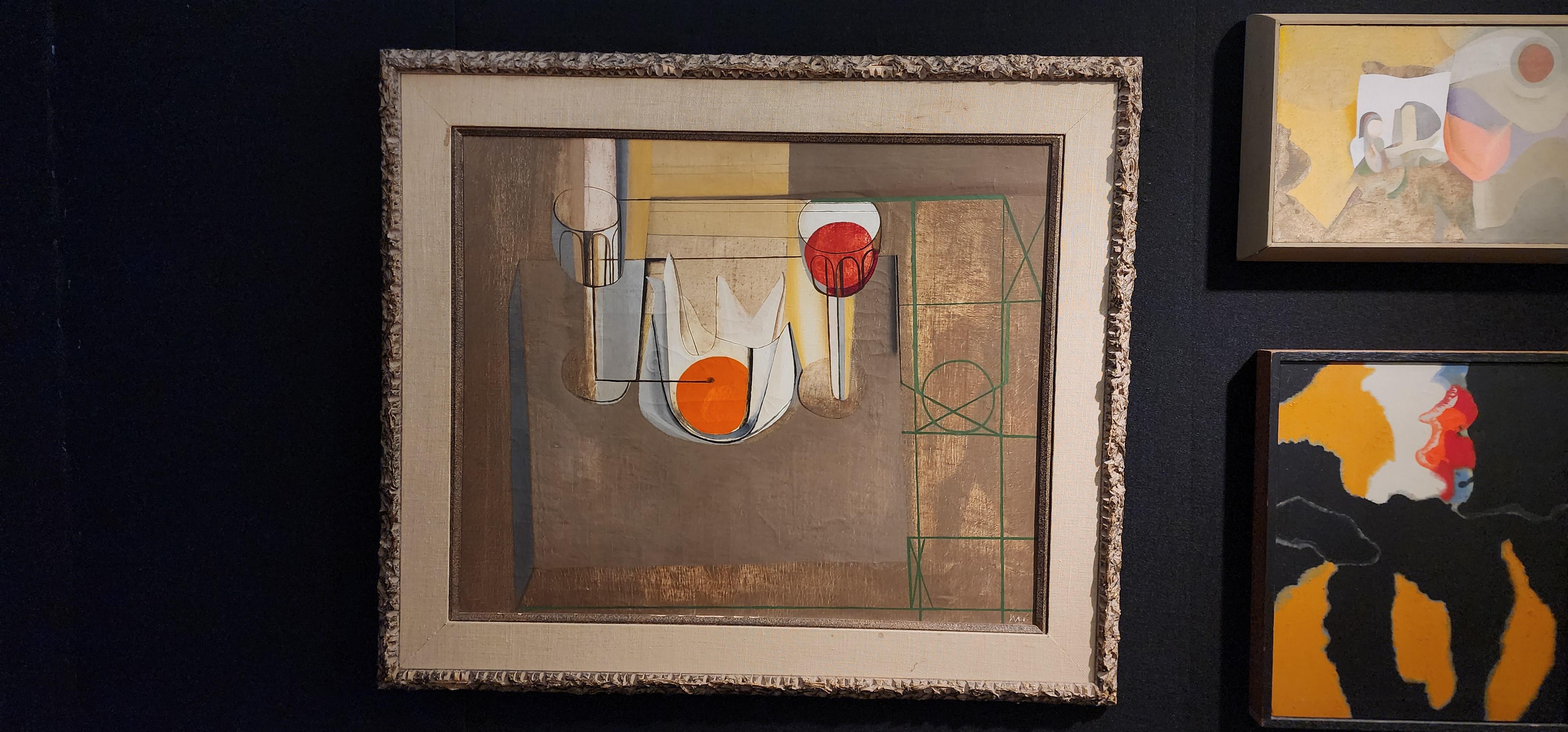 Mid Century Still Life by Joseph Mellor Hanson, 1956 For Sale 7