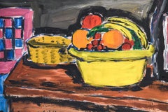 Midcentury Still Life Oil Painting