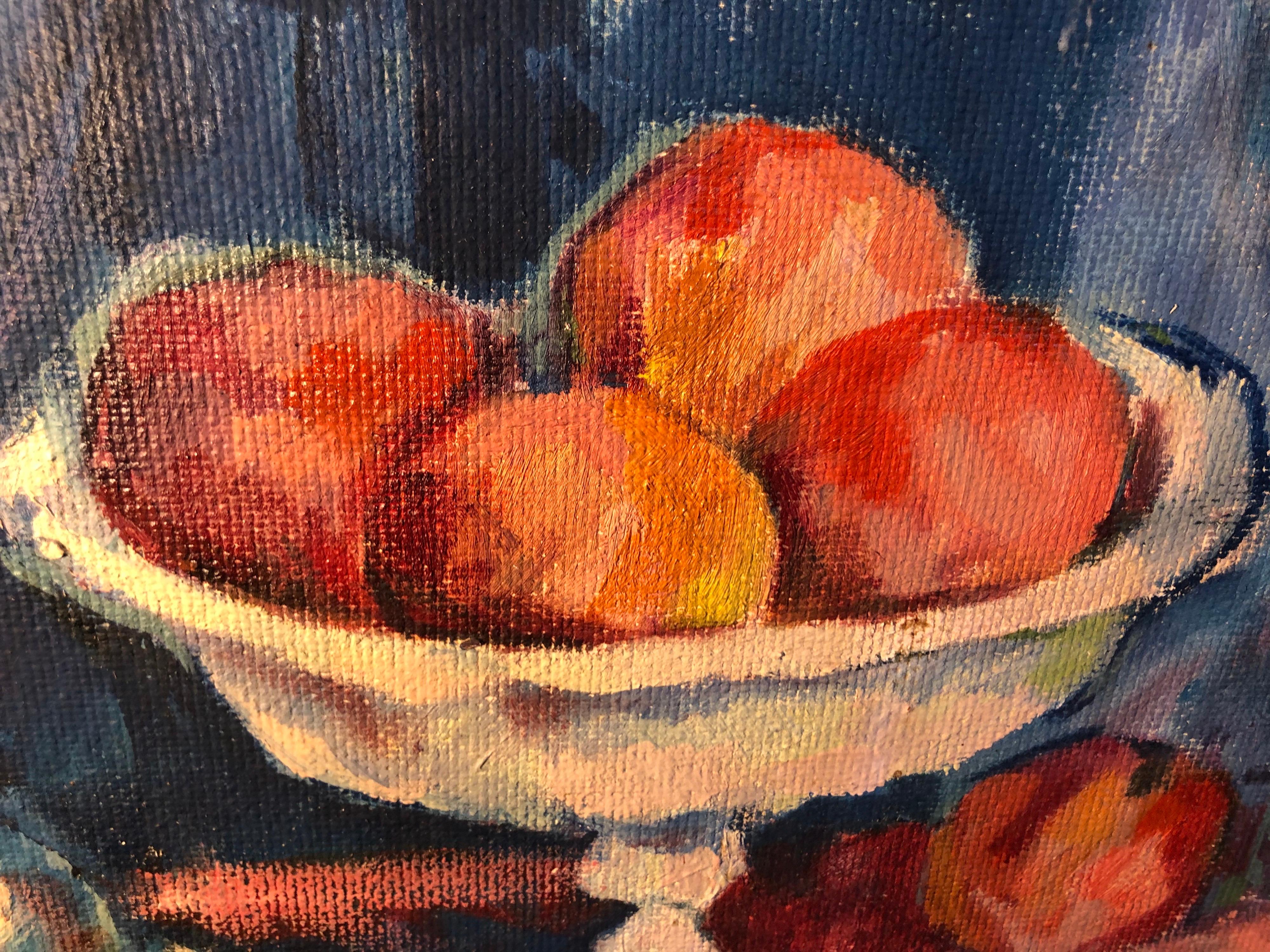 Fruit Still Life on Board attributed to William Federick Timmons For Sale 8