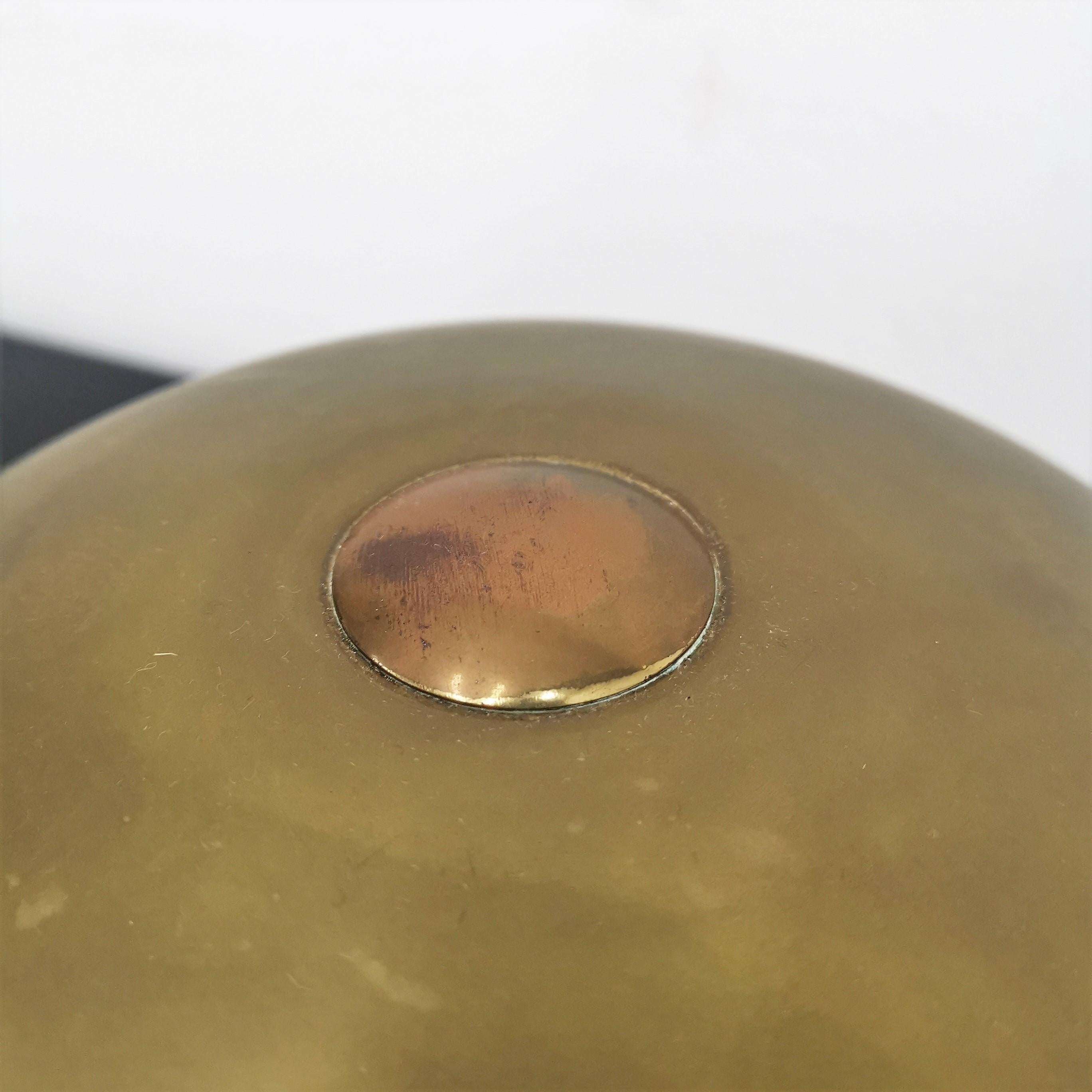 Mid-Century Stilnovo Adjustable Brass Table Lamp, 50s, Italy 10