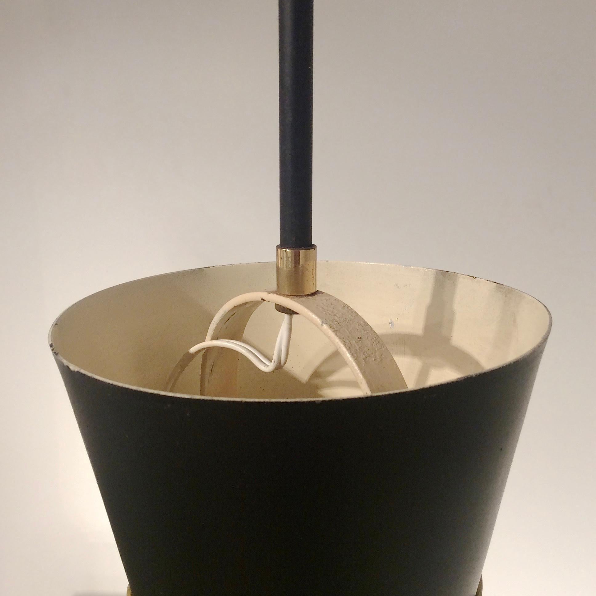 Mid-Century Pendant Lamp circa 1950, Italy For Sale 2