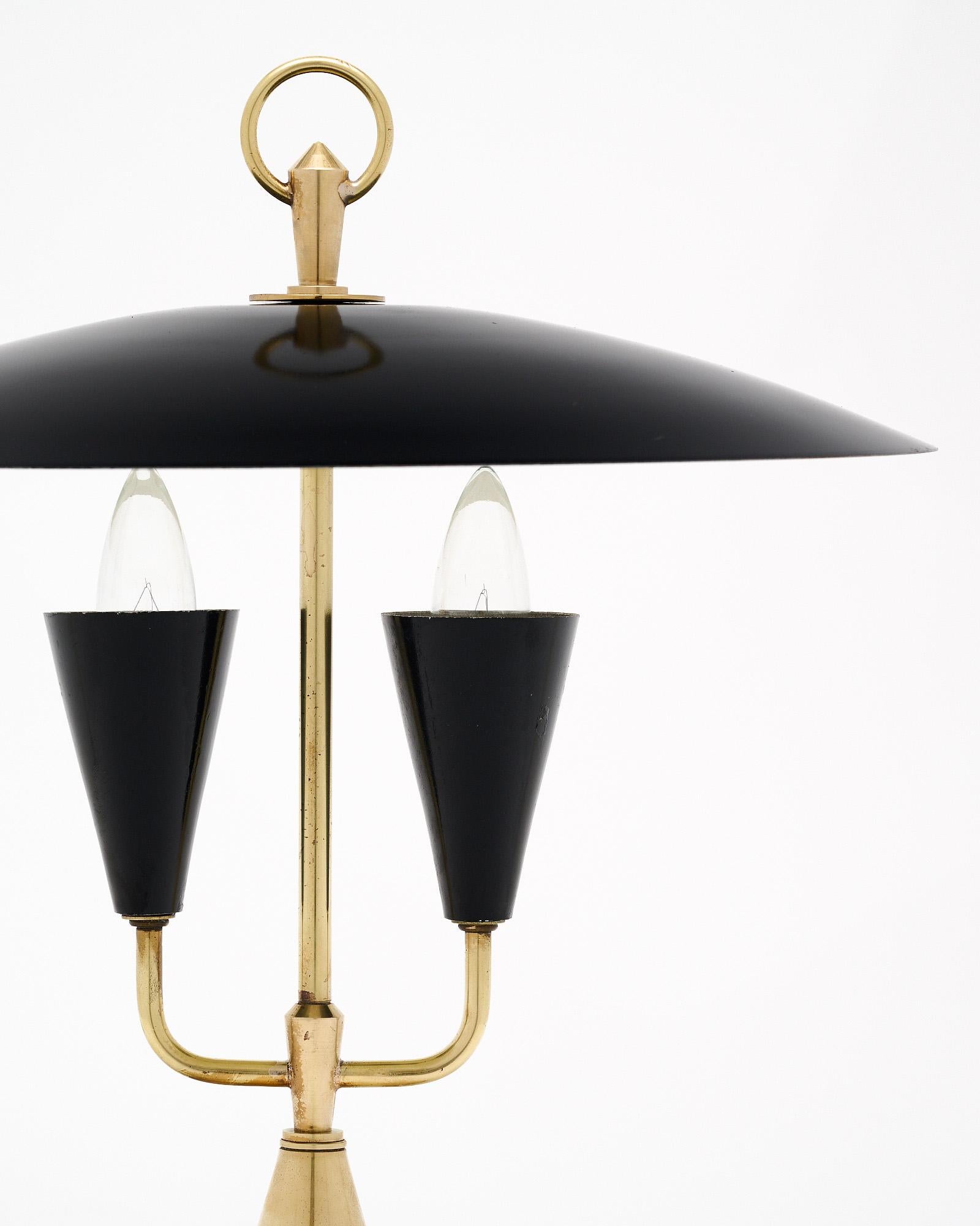 Moderne Lampe de table du milieu du siècle, style Stilnovo