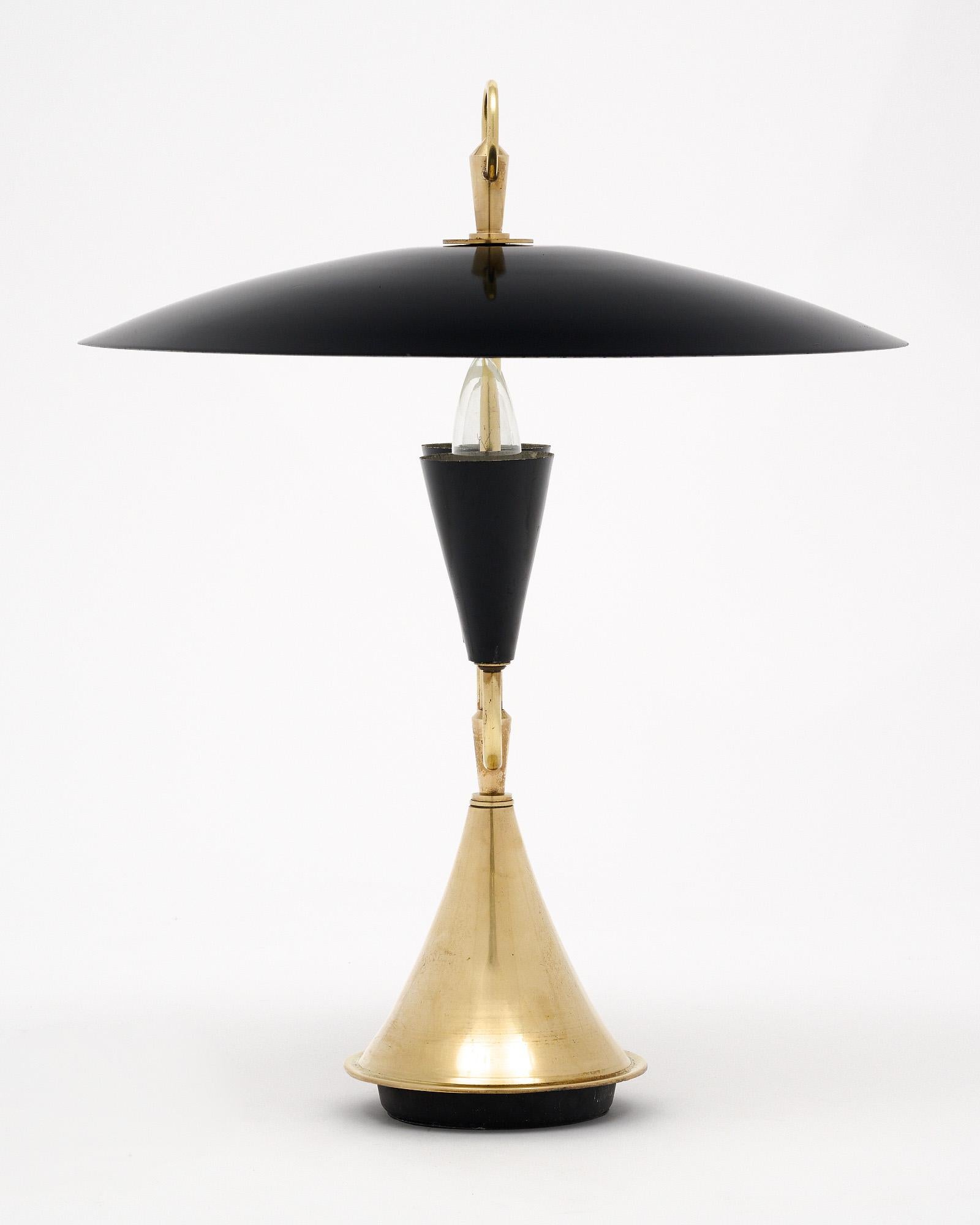 Mid-Century Stilnovo Style Table Lamp For Sale 1
