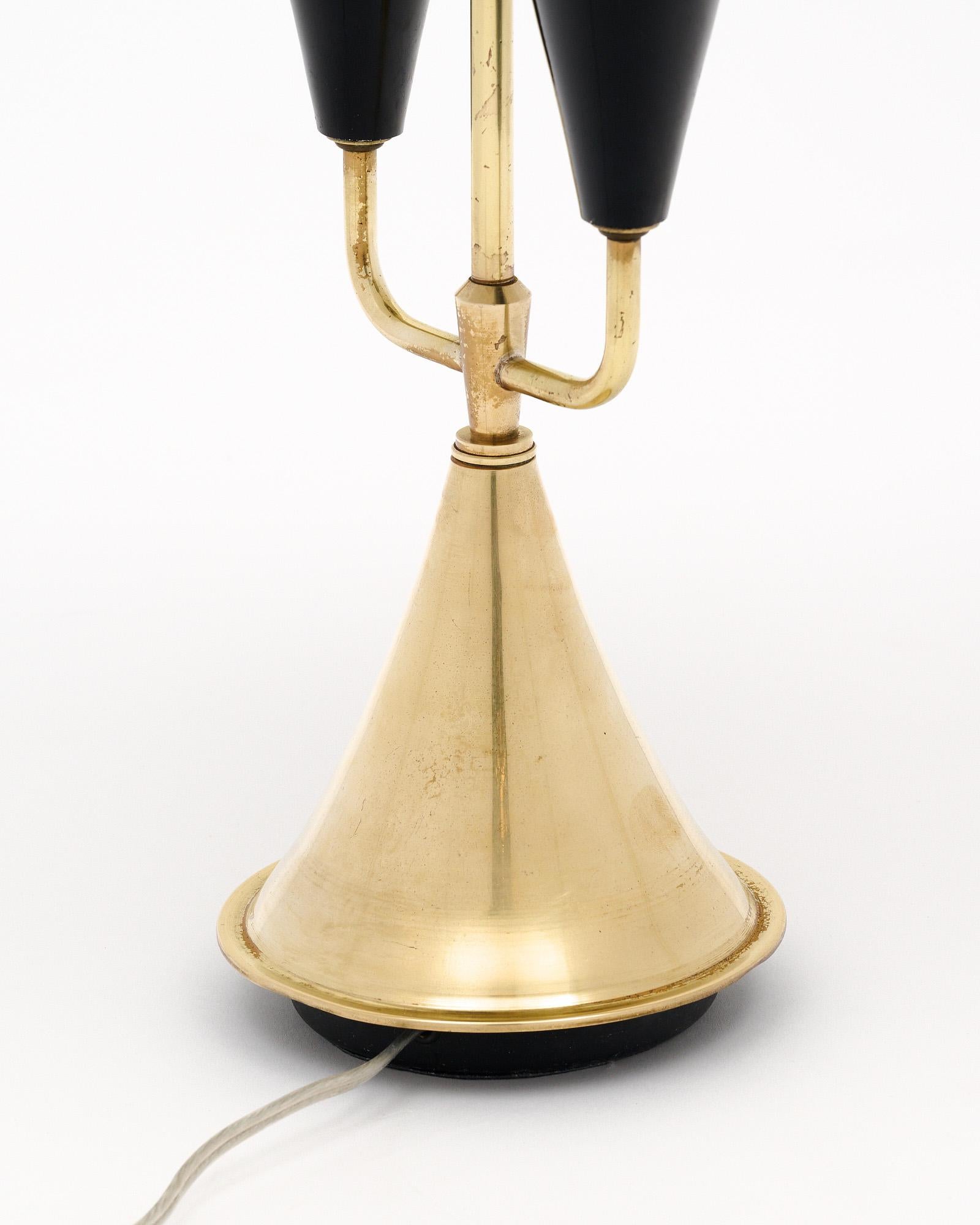 Mid-Century Stilnovo Style Table Lamp For Sale 2