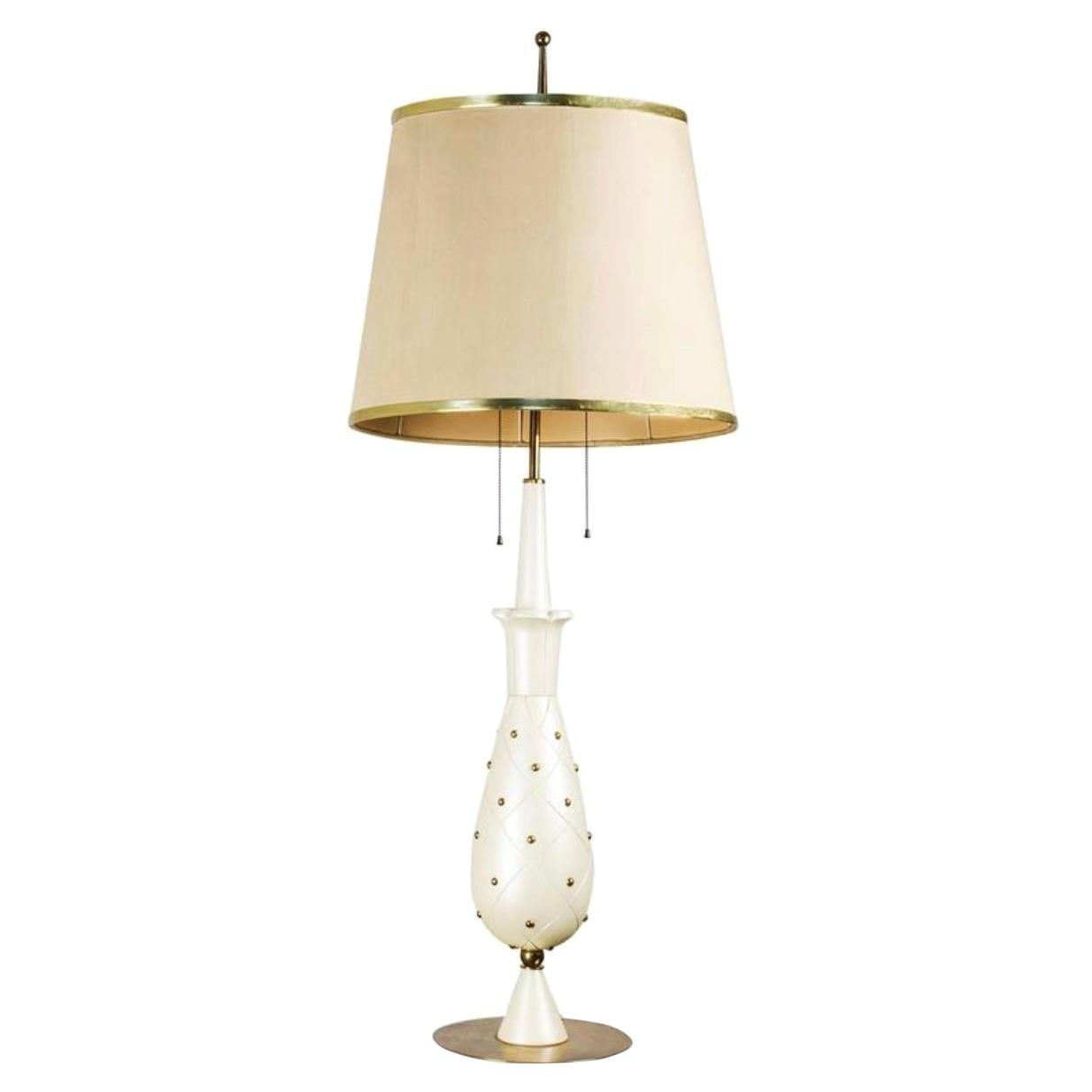 1950s Attributed to Stilnovo Tall Table Lamp