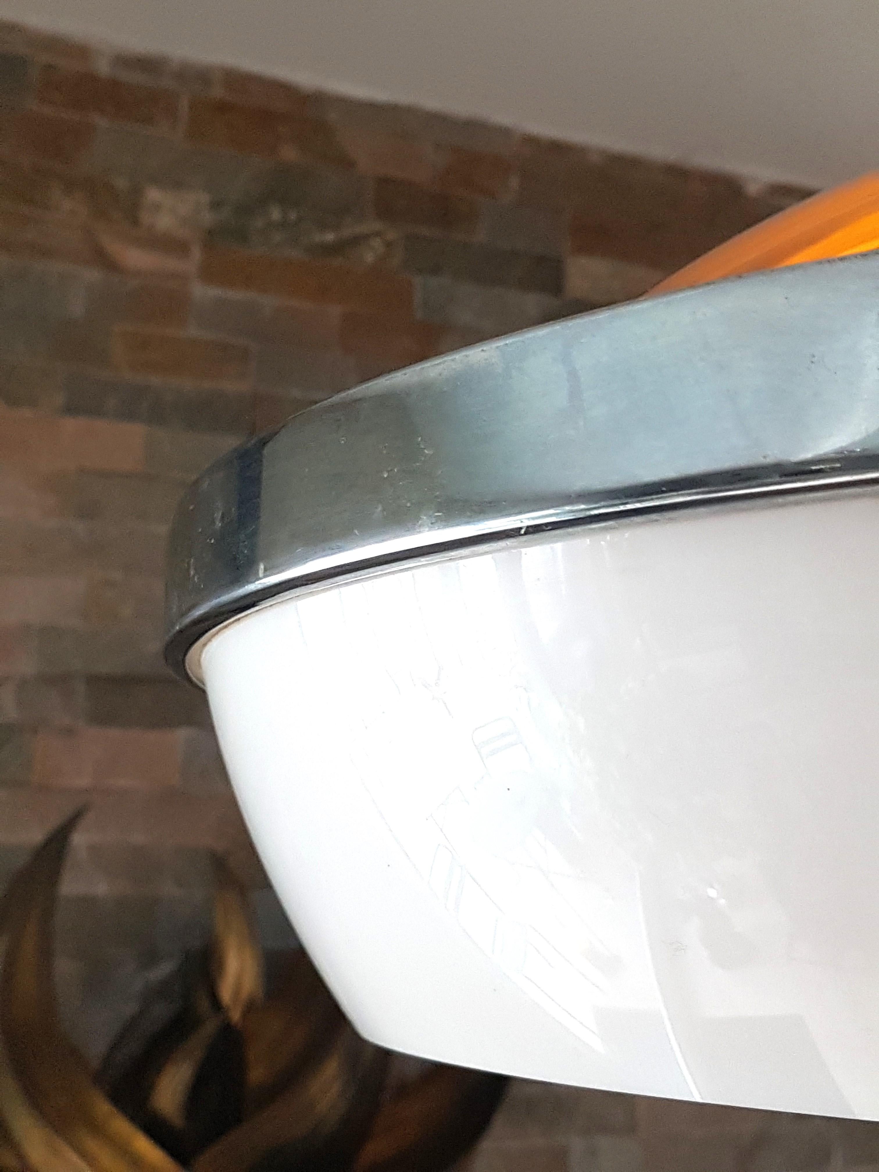 Lampada a soffitto a sospensione in plexiglass Stilux, 1960, Milano, Italia in vendita 5