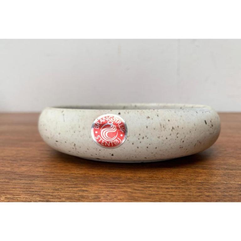 Mid-Century Stoneware Bowl from Brangstrup Stoneware, Denmark, 1960s For Sale 3