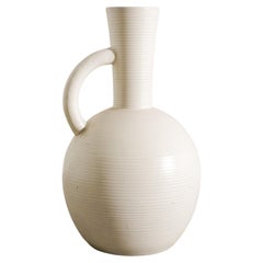 Mid Century Stoneware Ceramic Pitcher by Andersson & Johansson Höganäs, 1940s