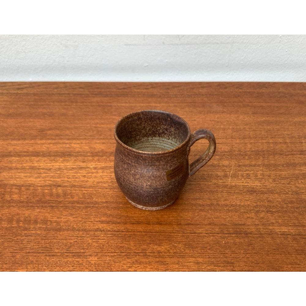 Mid-Century moderno Vaso a tazza in gres di metà secolo di Marco Stentøj, Danimarca, anni '60 in vendita