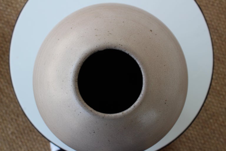 Mid Century Stoneware Studio Pottery Vase, U.S.A, 1960s For Sale at 1stDibs