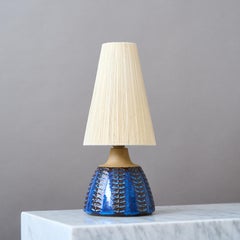 Mid-Century Stoneware Table Lamp by Maria Philippi Søholm Stentøj, Denmark 1960s