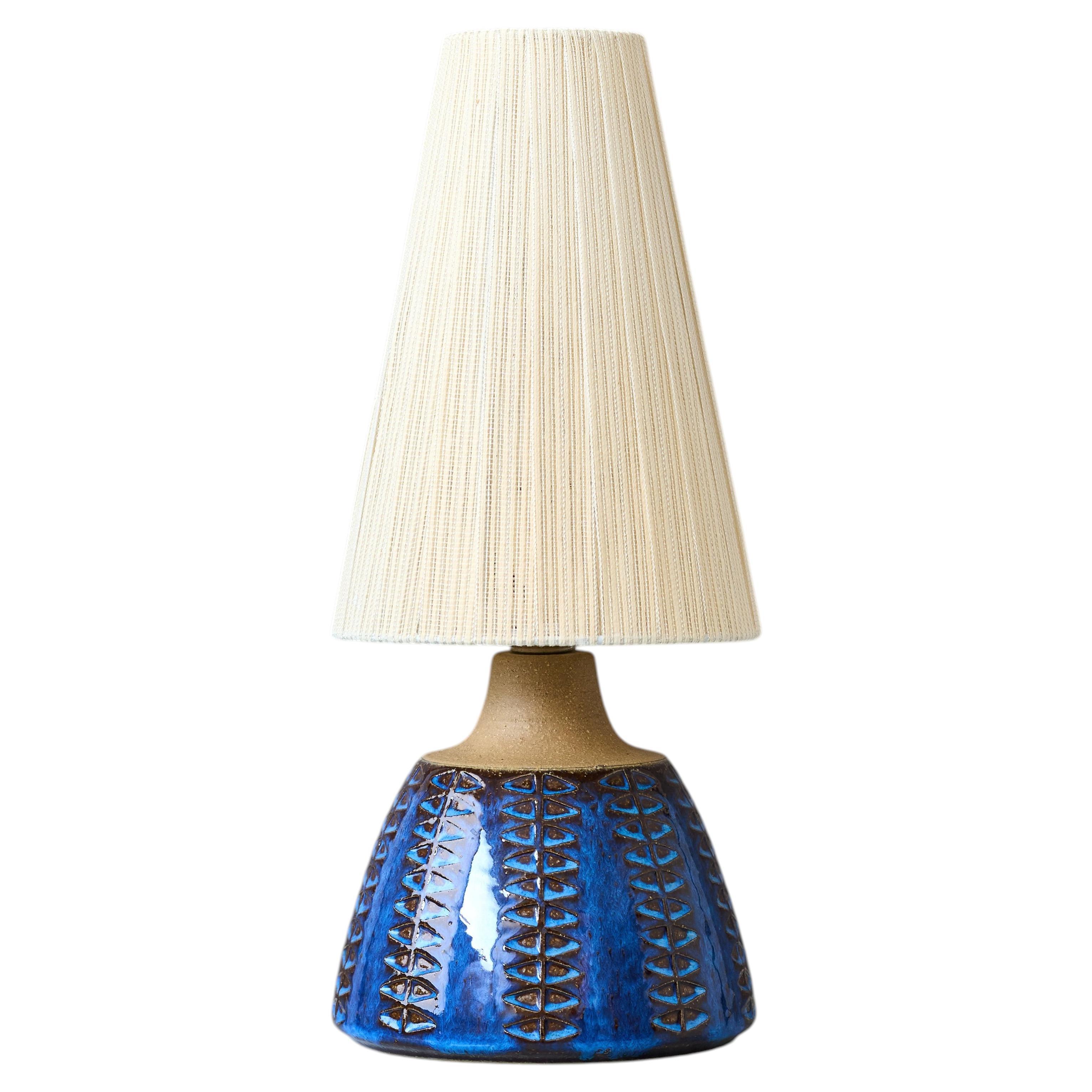 Mid-Century Stoneware Table Lamp by Maria Philippi Søholm Stentøj, Denmark 1960s