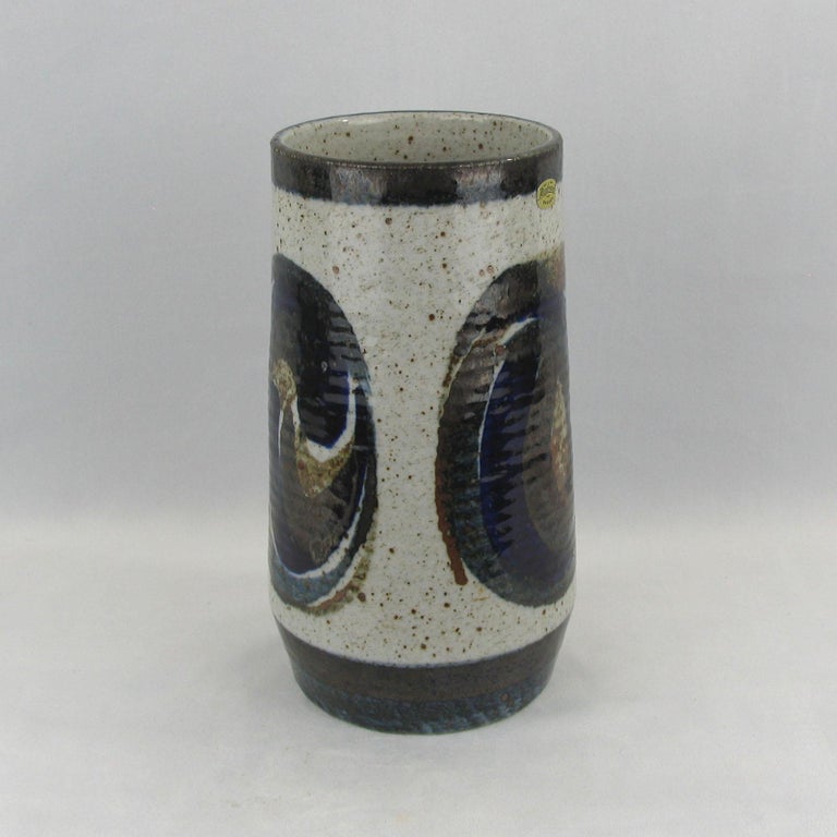 Mid-Century Stoneware Vase by Bertil Lundgren for Rörstrand, 1960s For Sale 3