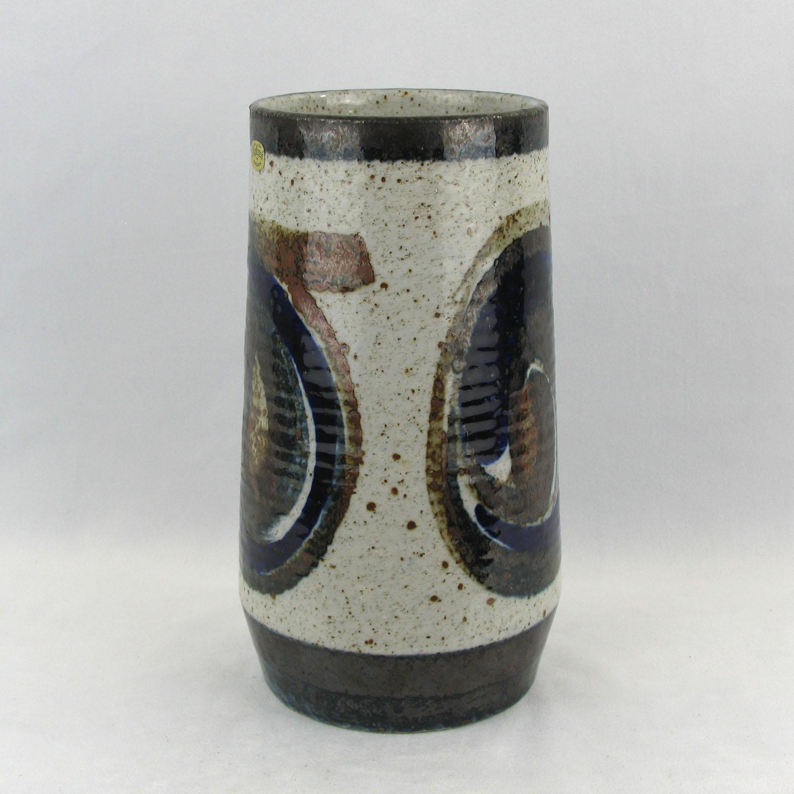 Mid-Century Stoneware Vase by Bertil Lundgren for Rörstrand, 1960s For Sale 1