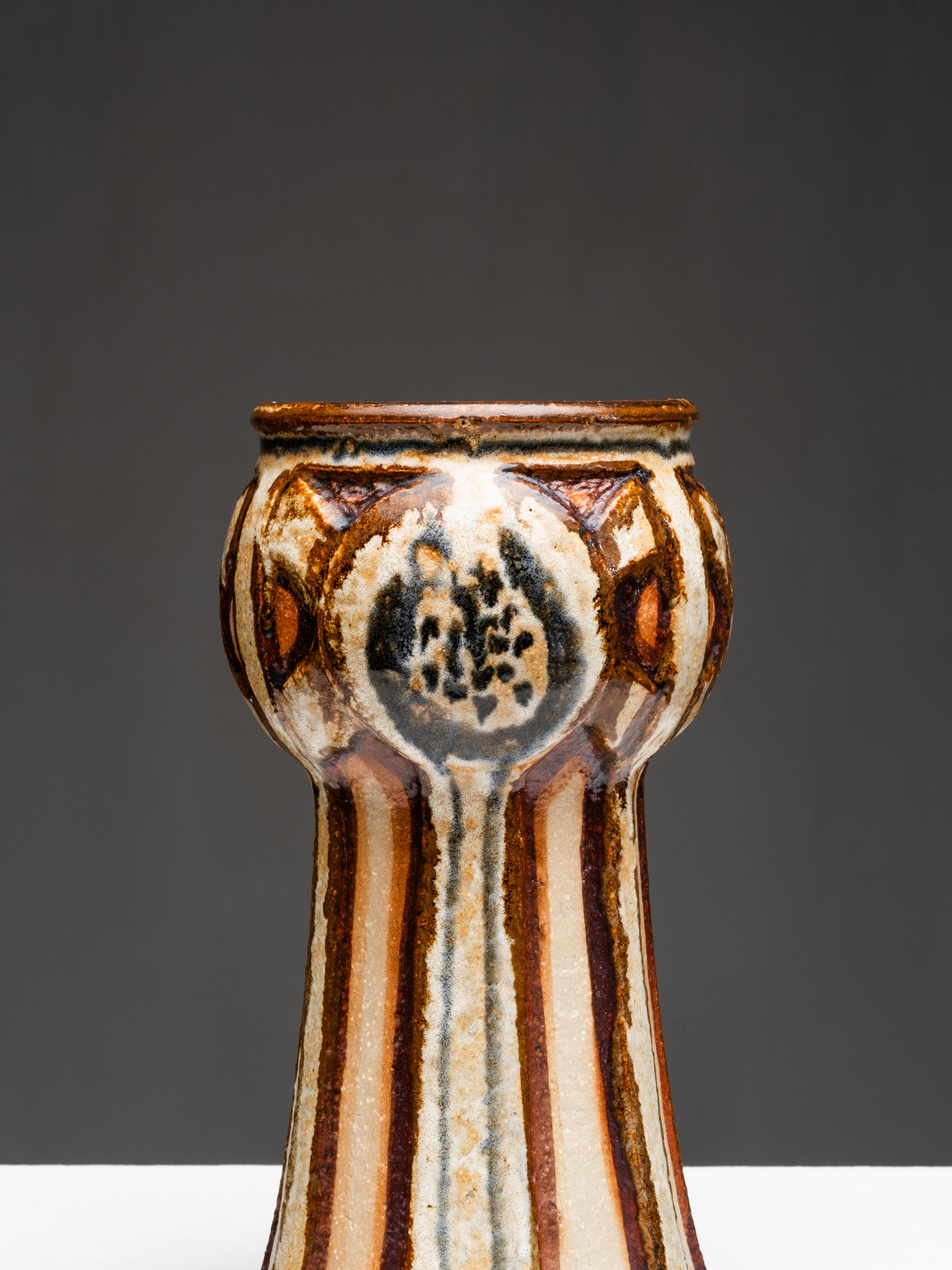 Mid-20th Century Mid-Century Stoneware Vase by Søholm, Denmark, 1960s For Sale