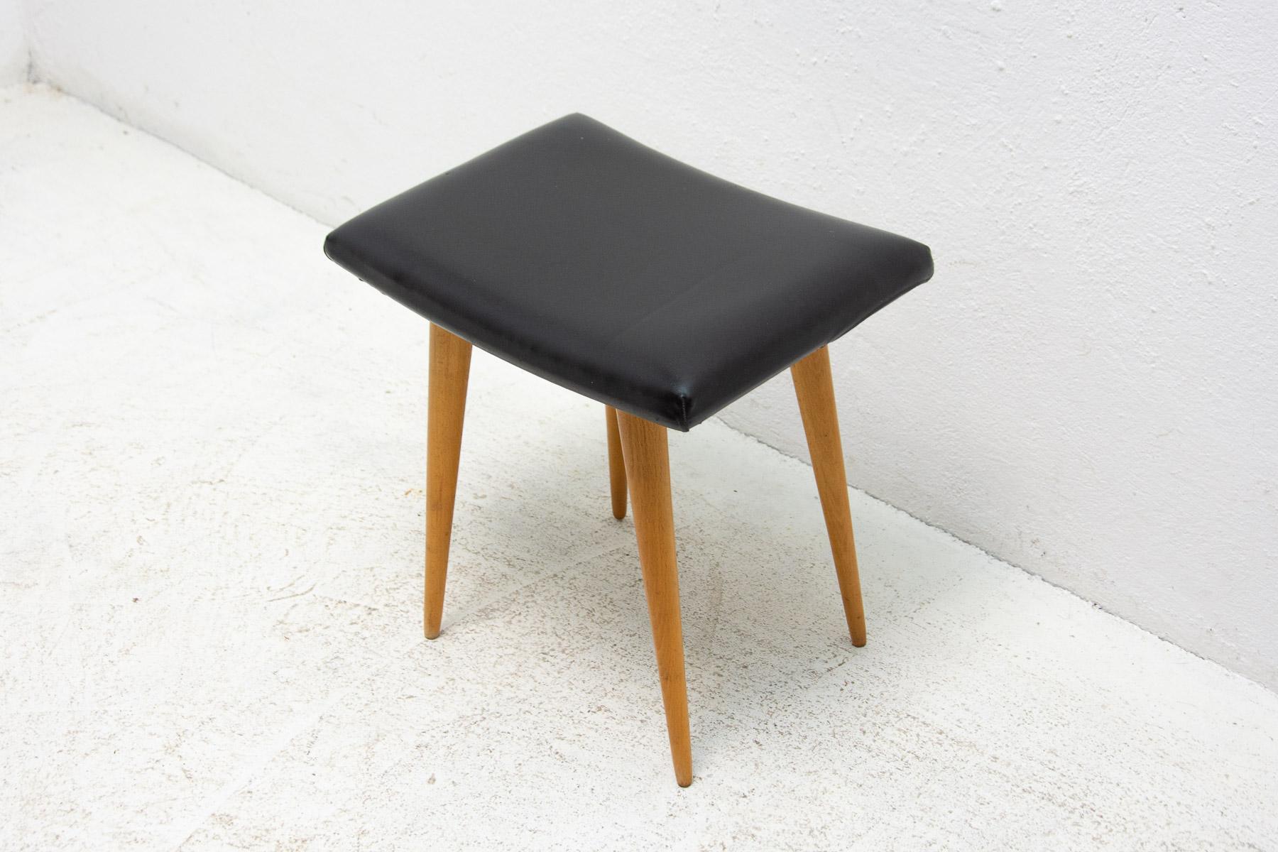 stool with footrest