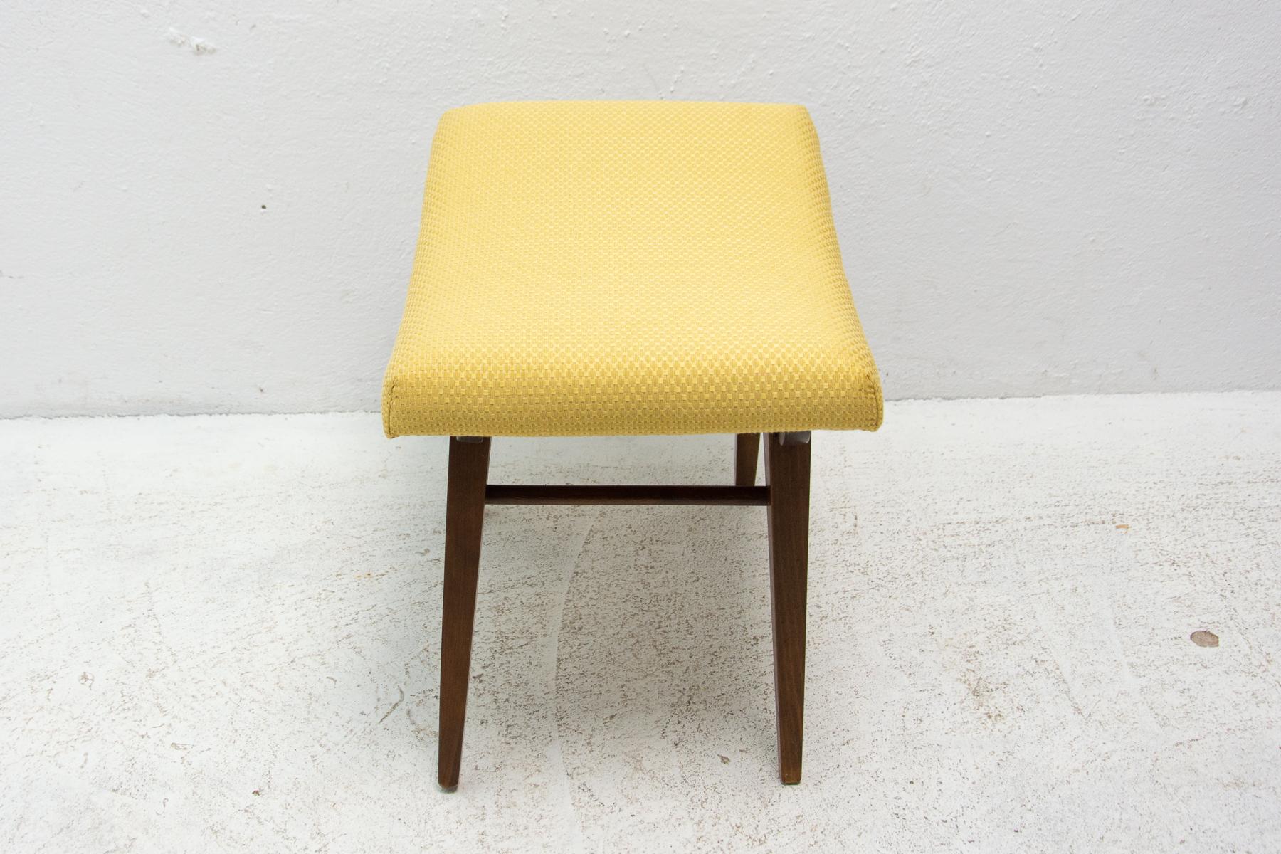 Mid Century Stool, Footrest, Západoslovenské nábytkárské závody, 1970 1