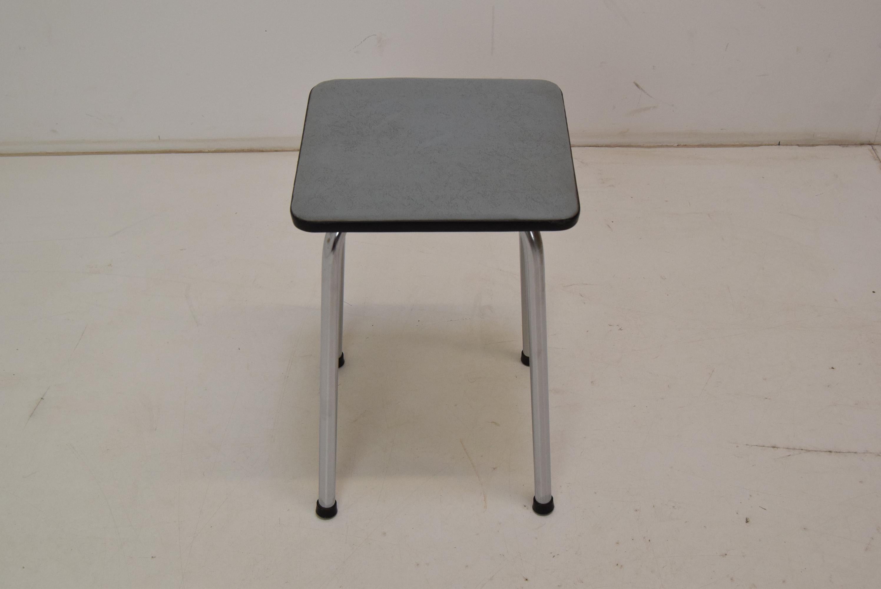 Mid-century Stool or Footstool / Kovona, 1970's.  In Good Condition For Sale In Praha, CZ