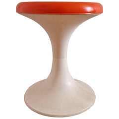 Mid Century Stool or Tabouret Tulip, Germany, 1970s