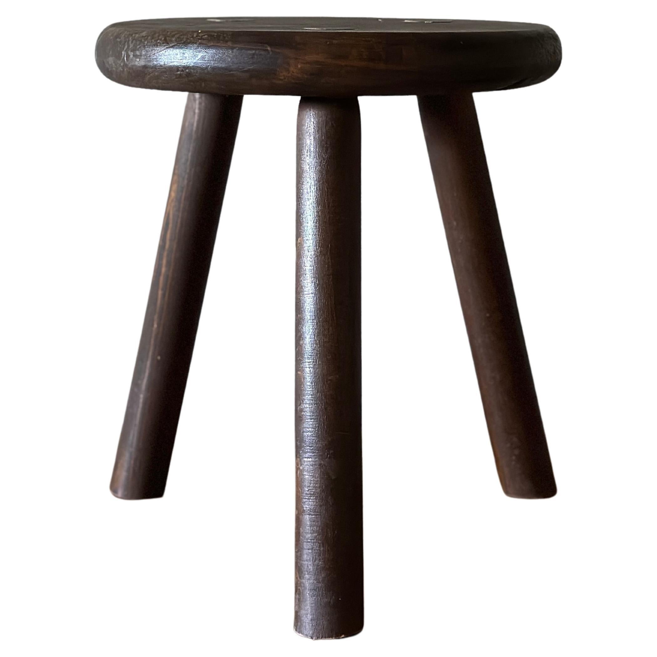 Mid-Century Stool, Unknown Designer, France, 1960s