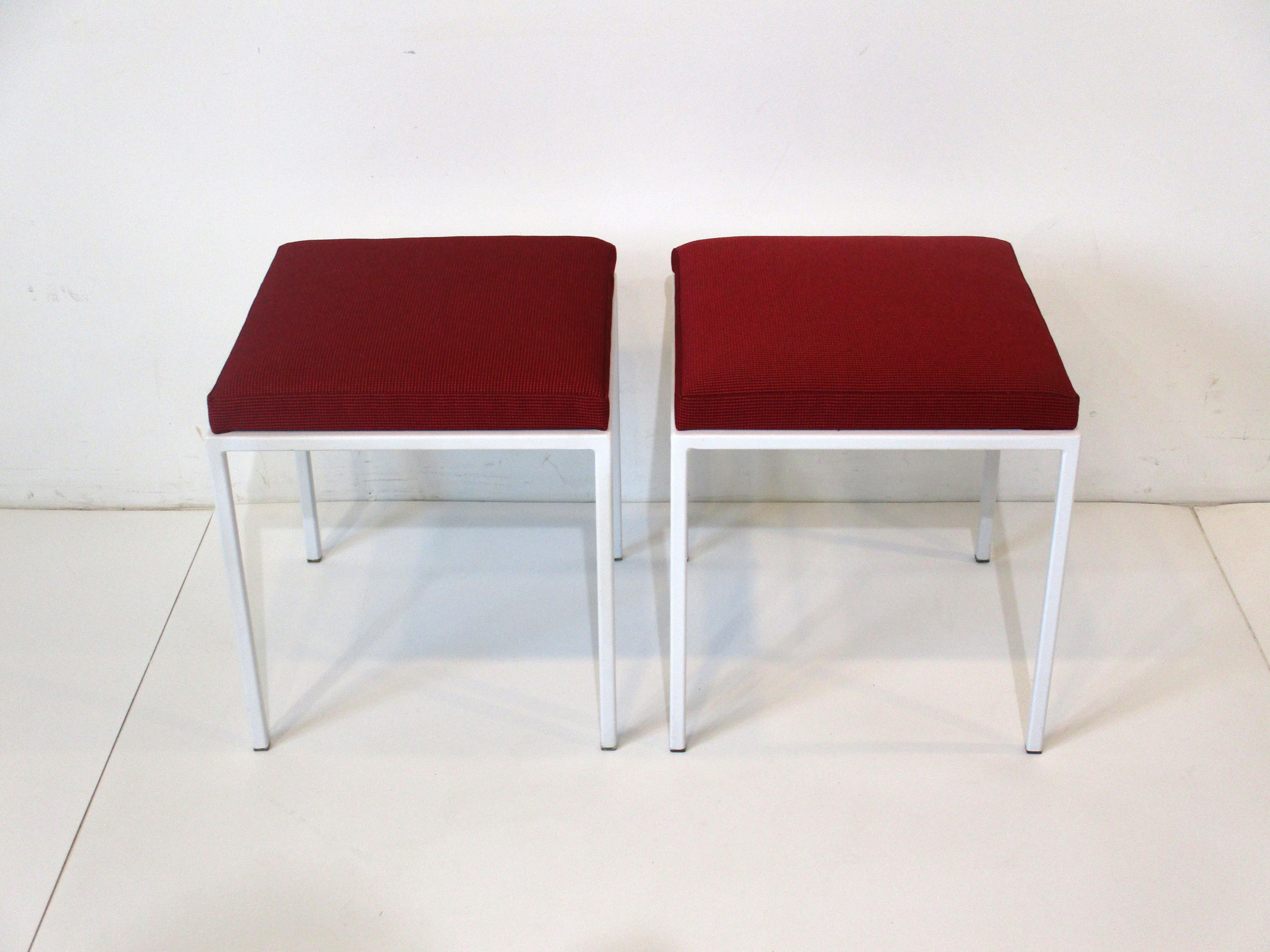 Mid-Century Modern Midcentury Stools by Bates / Gregory for Vista of California For Sale