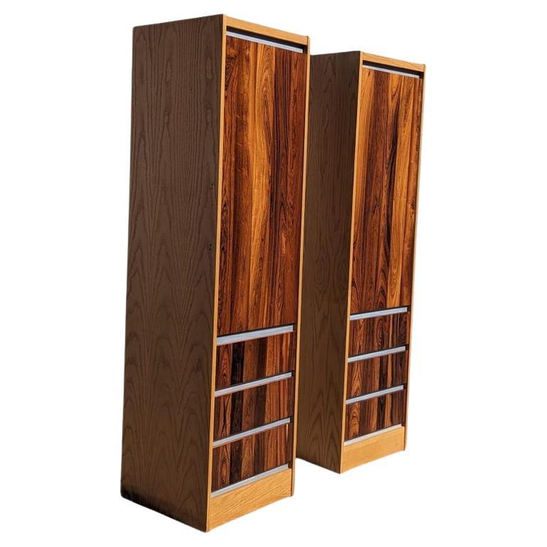Mid Century Storage Cabinets, Bücherregal, 70er Jahre, Made in Canada, OAK, Palisanderholz