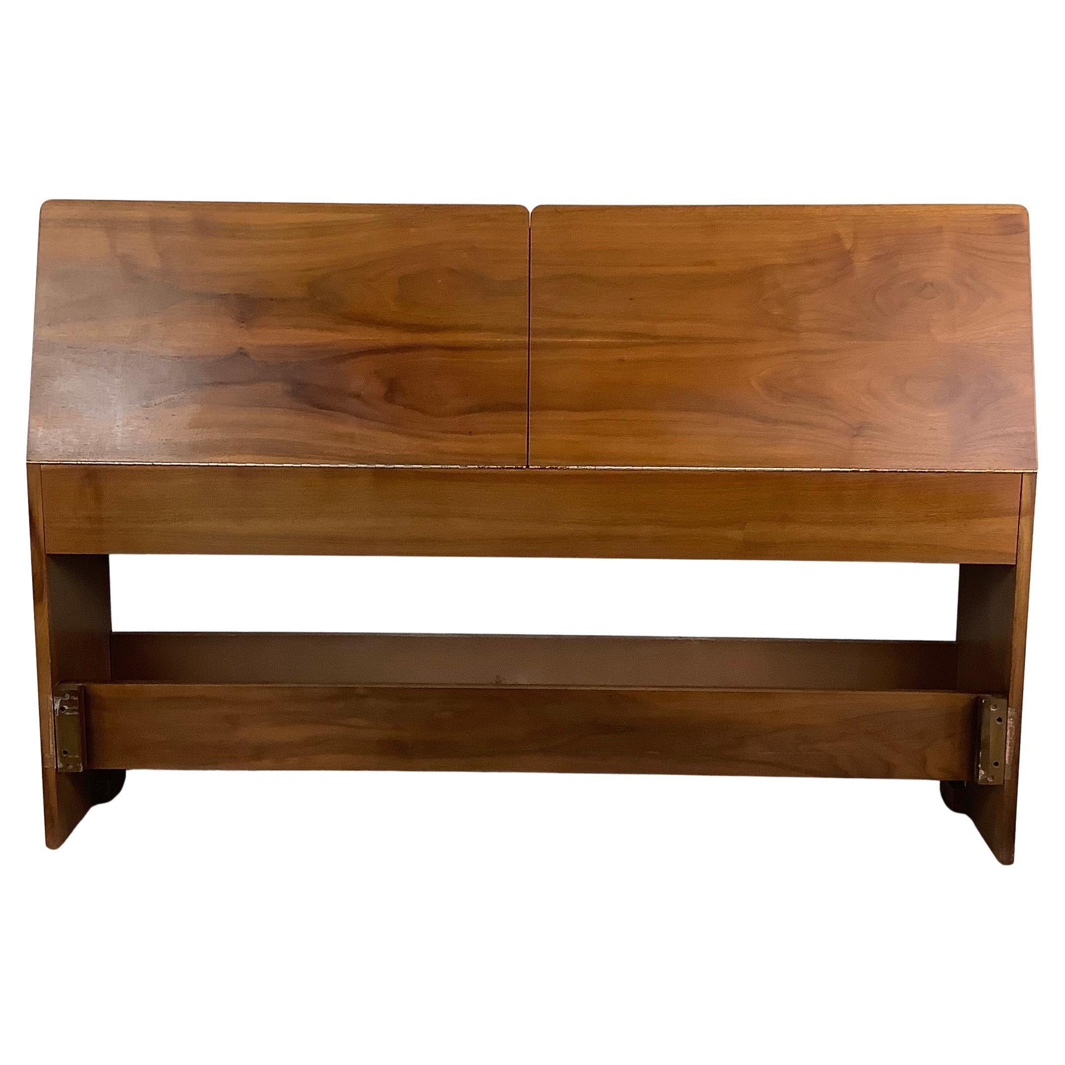 Mid-Century Storage Headboard by Drexel Declaration- Full Size