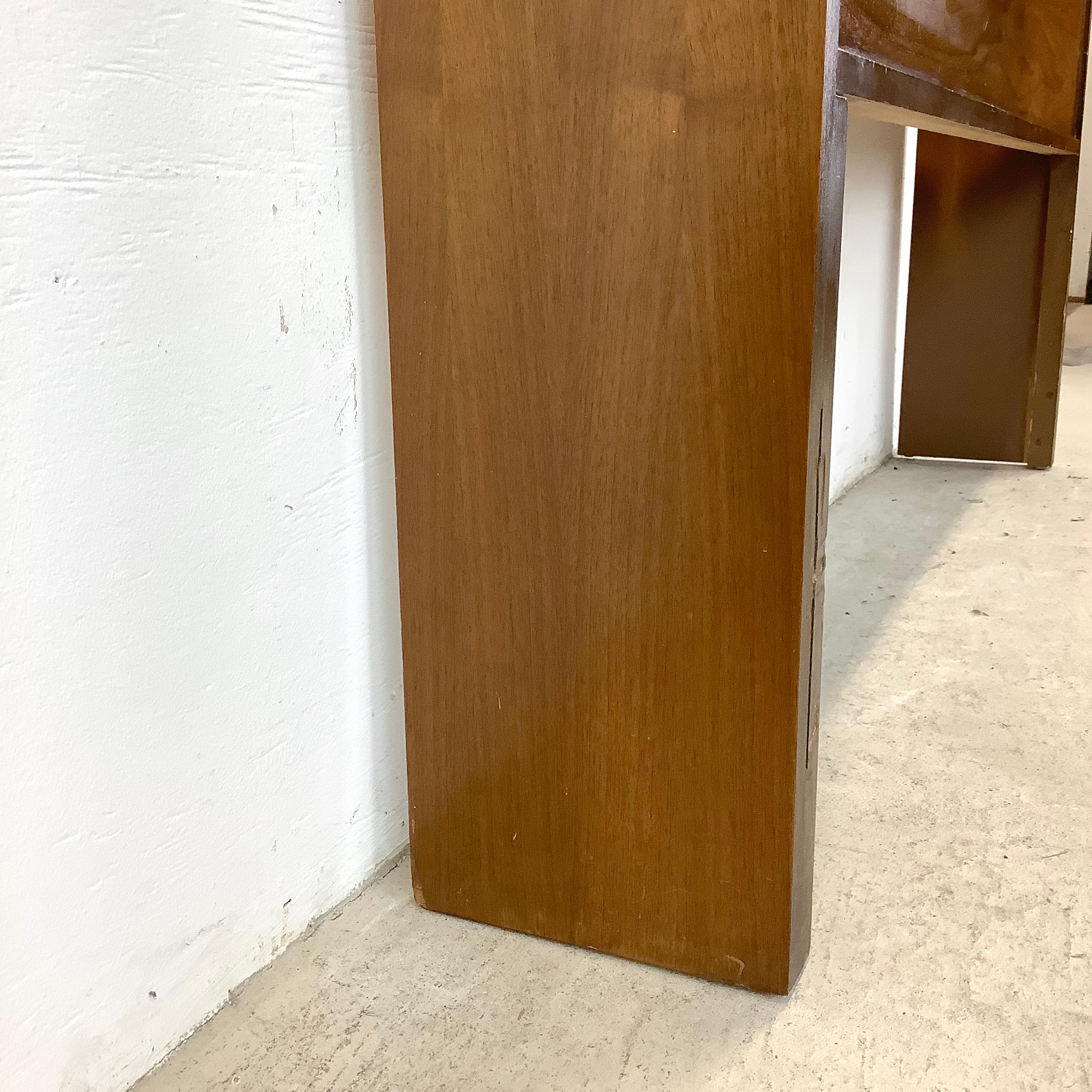 Mid-Century Storage Headboard- Full 5