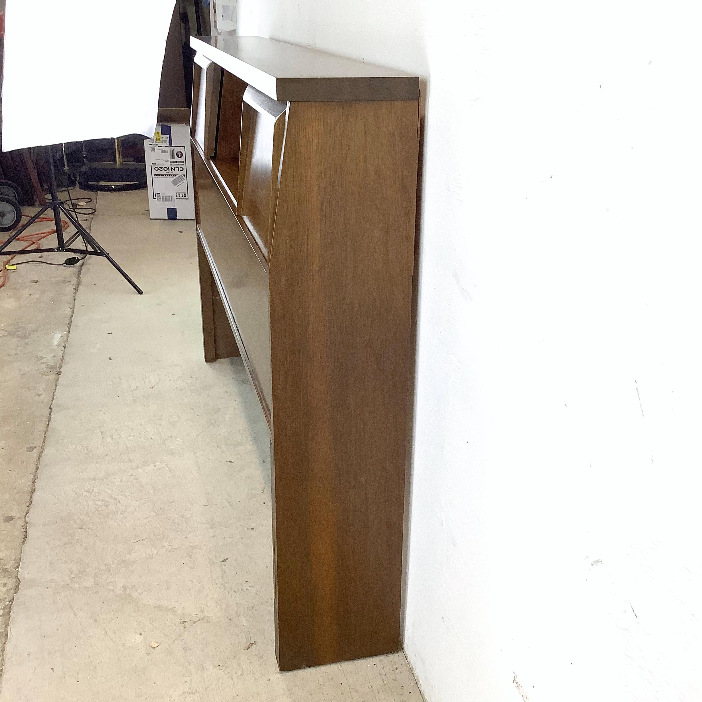Mid-Century Storage Headboard- Full 6