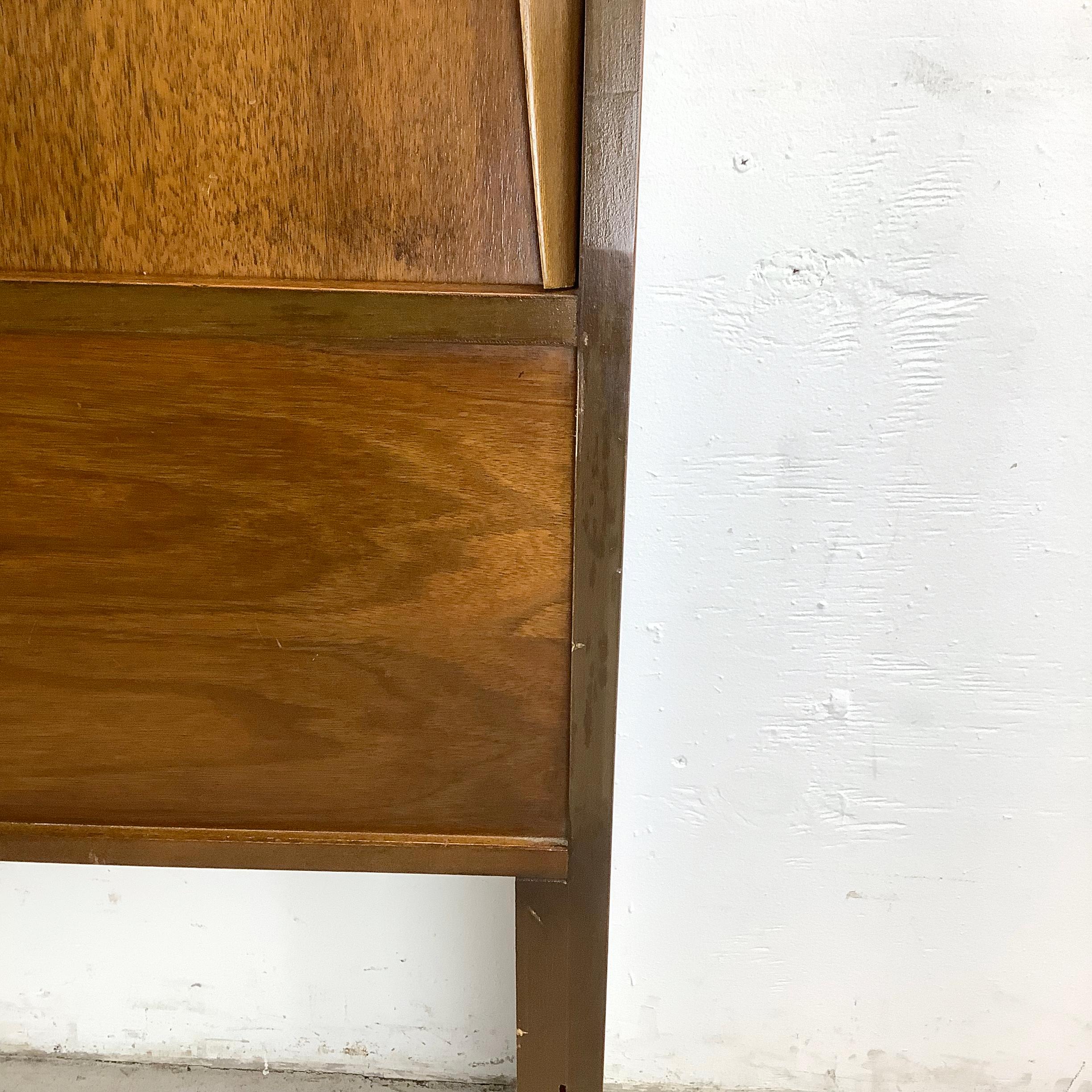 Mid-Century Storage Headboard- Full 8