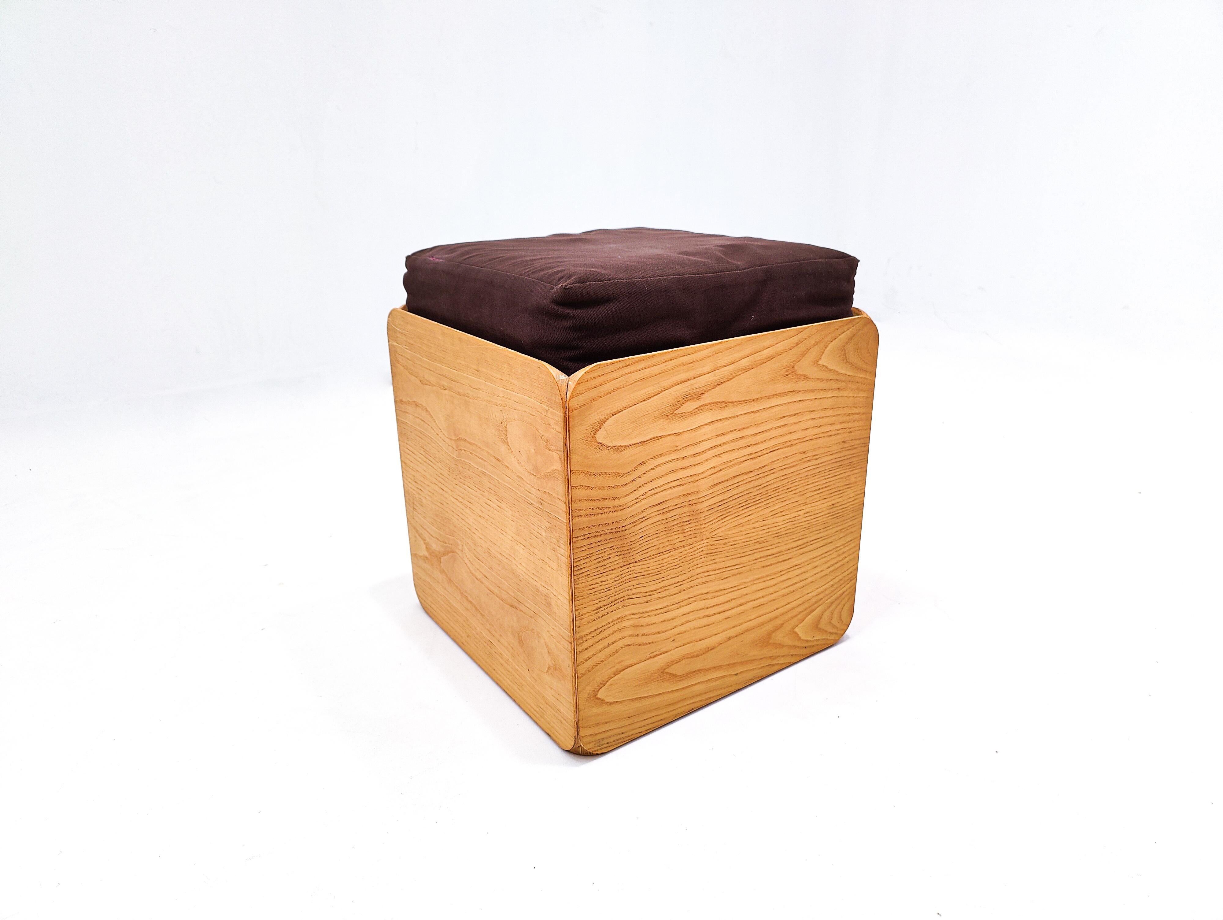 Mid-century storage stool by Derk Jan de Vries, 1960s - 5 available.
