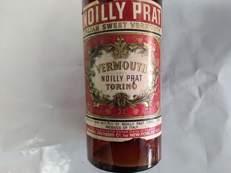 Mid Century Store Window Display Noilly Prat Italian Sweet Vermouth