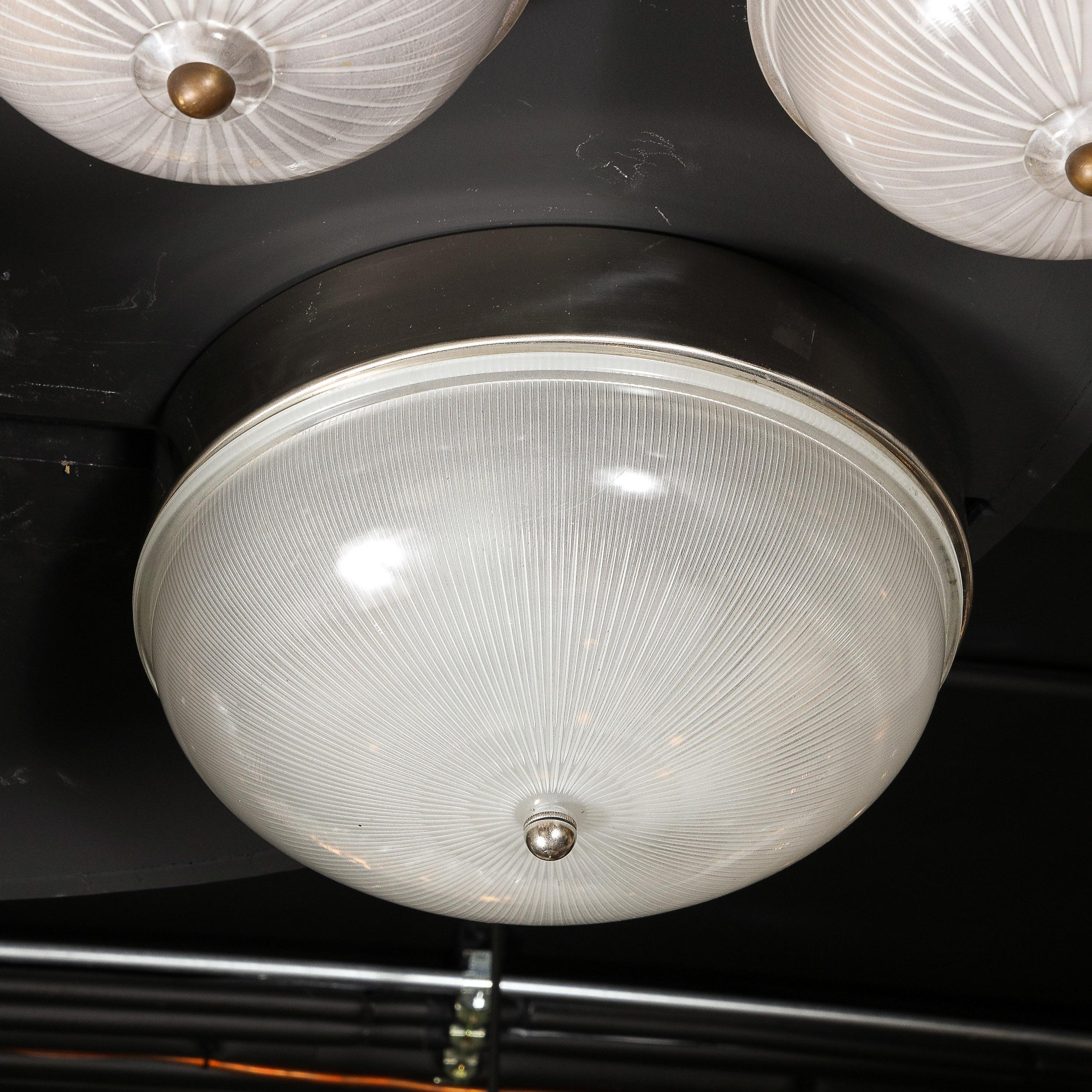 starburst flush mount ceiling light
