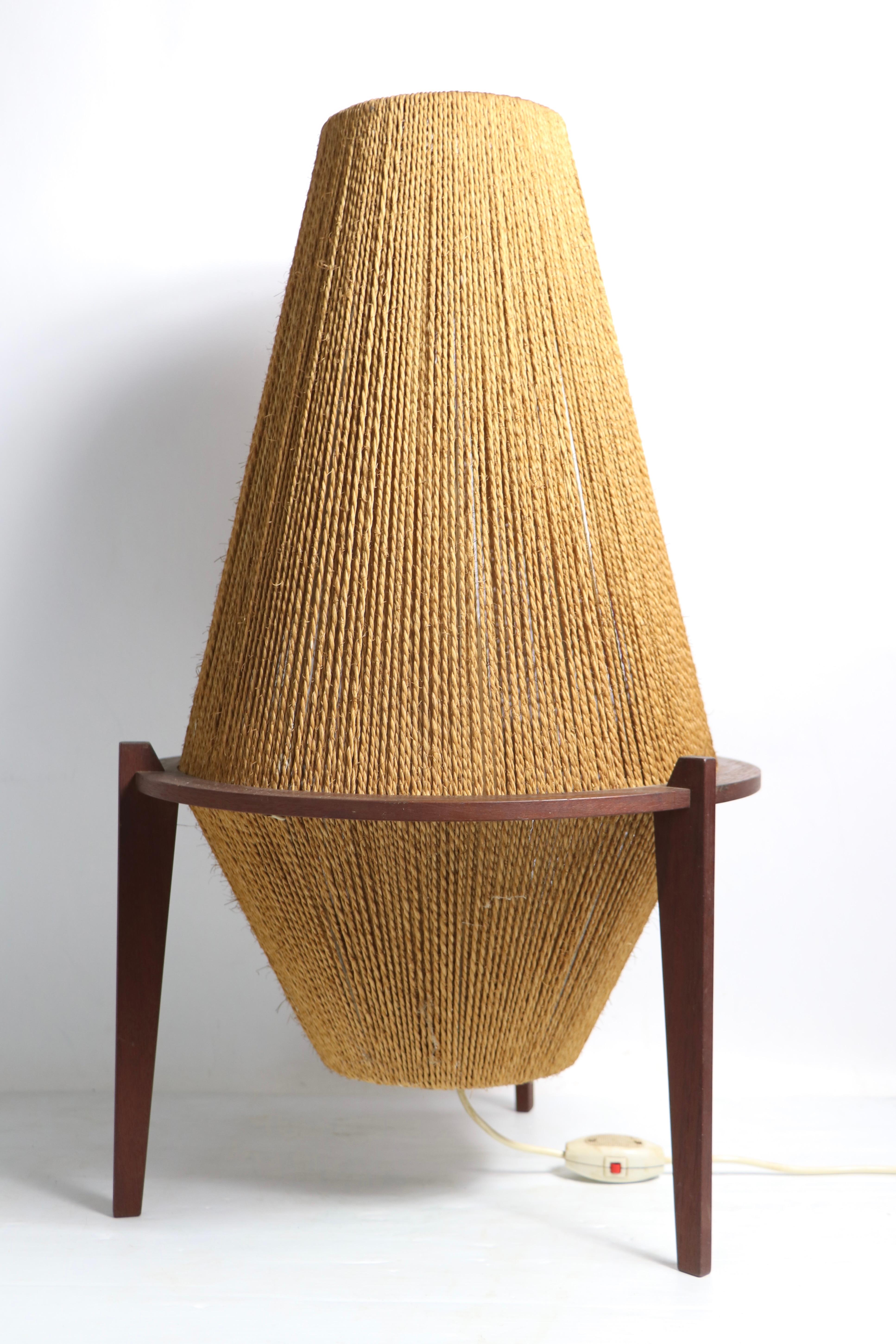 Scandinavian Modern Mid Century String Lamp by I B Fabiasen for Fog and Morup