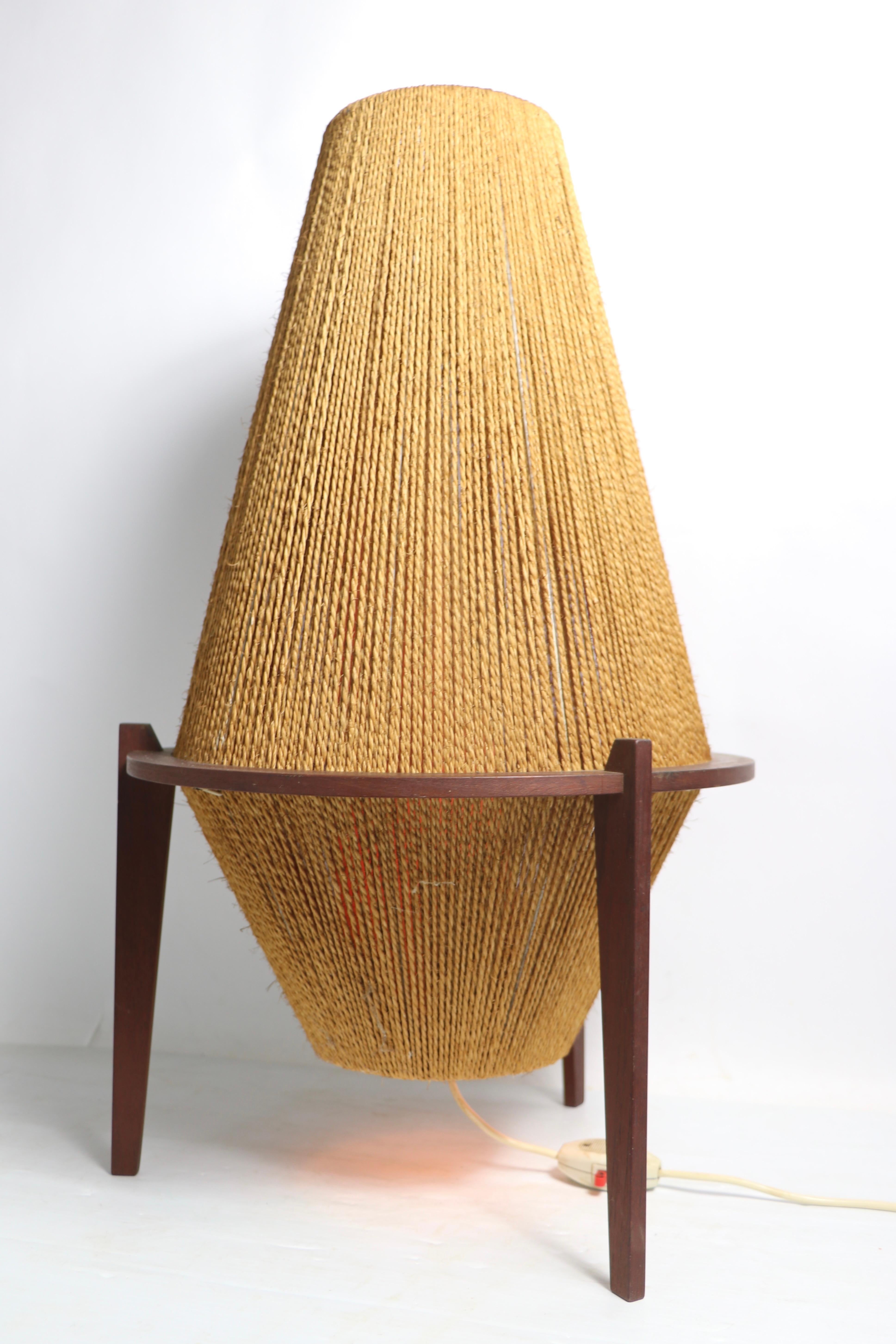 20th Century Mid Century String Lamp by I B Fabiasen for Fog and Morup