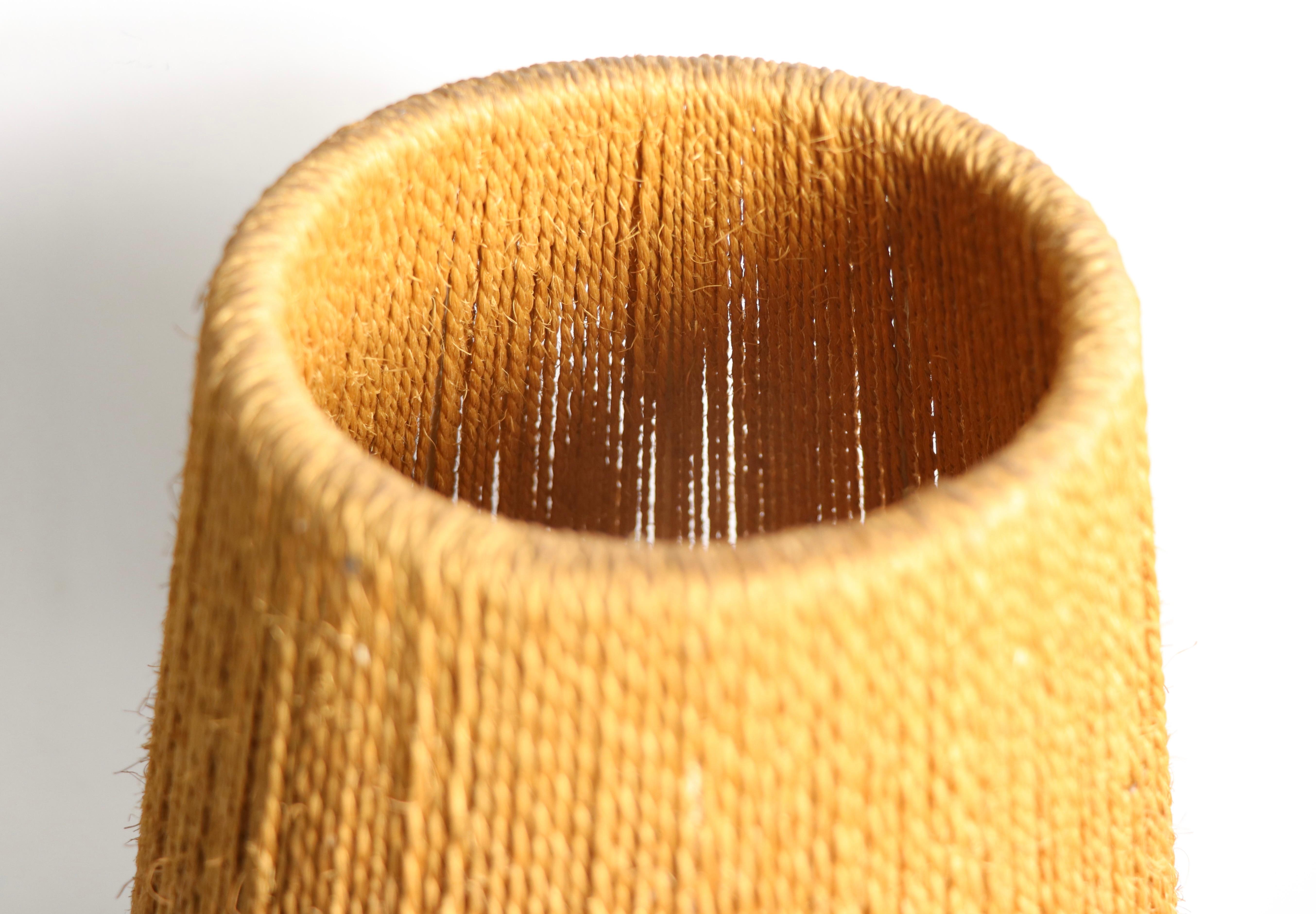 Jute Mid Century String Lamp by I B Fabiasen for Fog and Morup