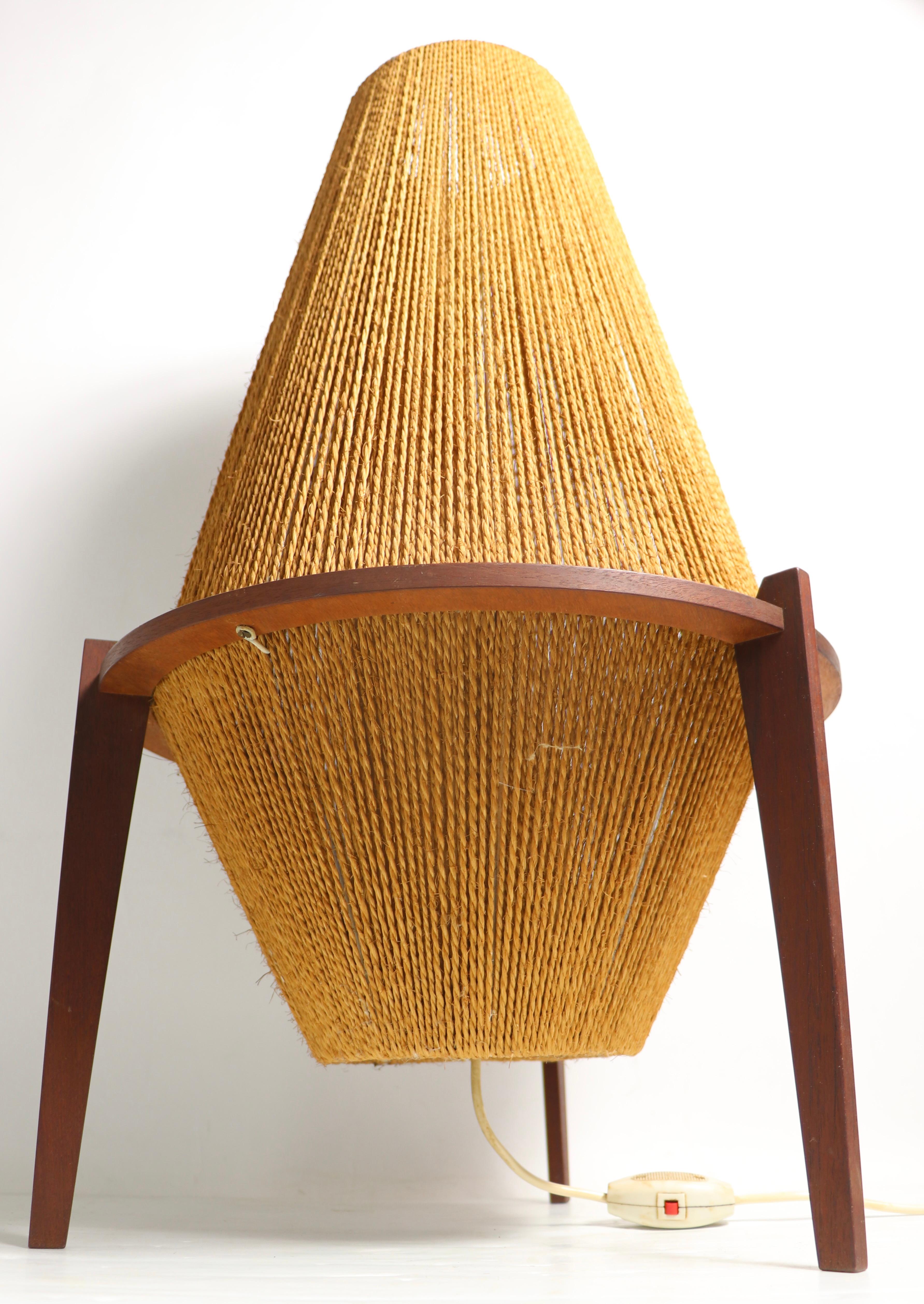 Mid Century String Lamp by I B Fabiasen for Fog and Morup 1