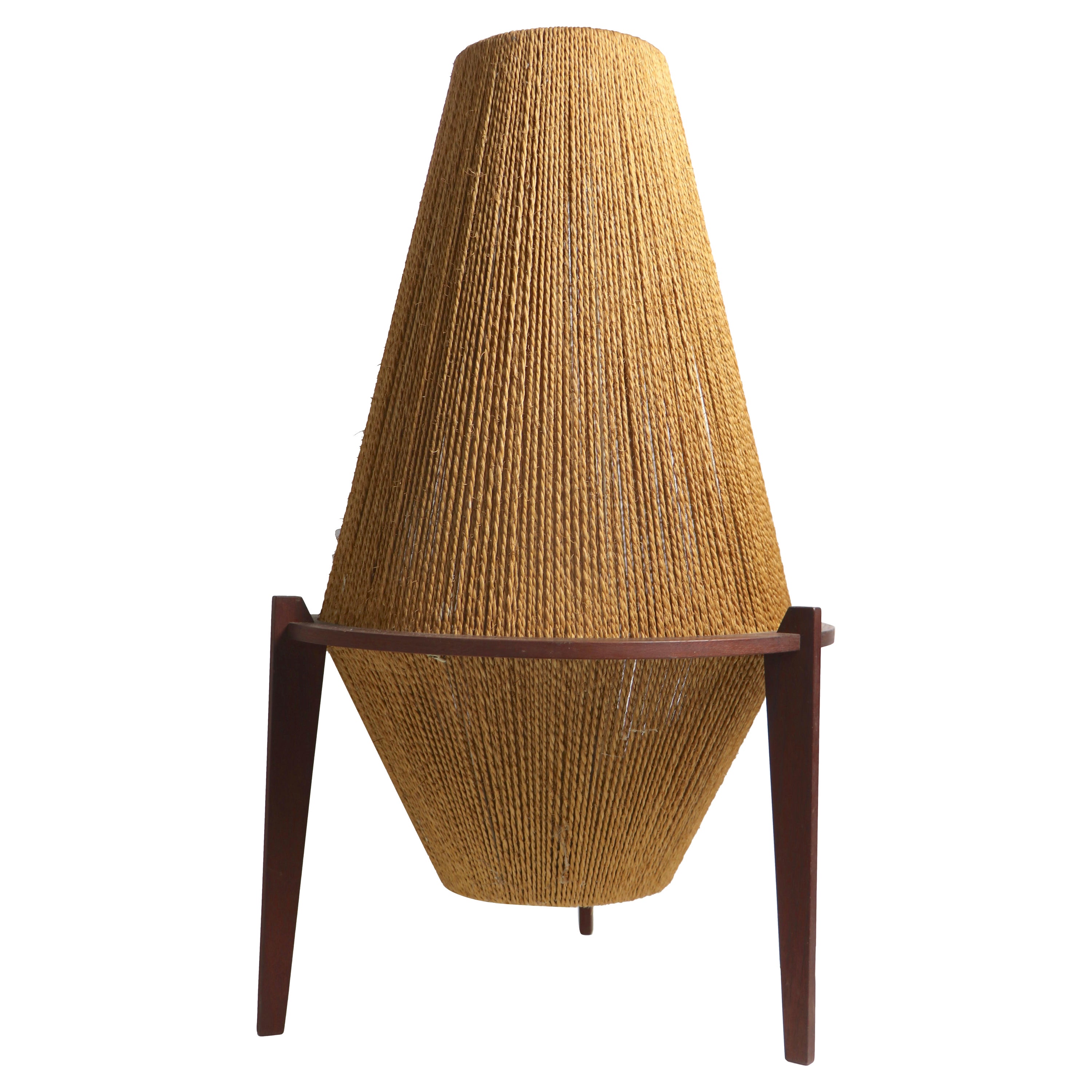 Mid Century String Lamp by I B Fabiasen for Fog and Morup