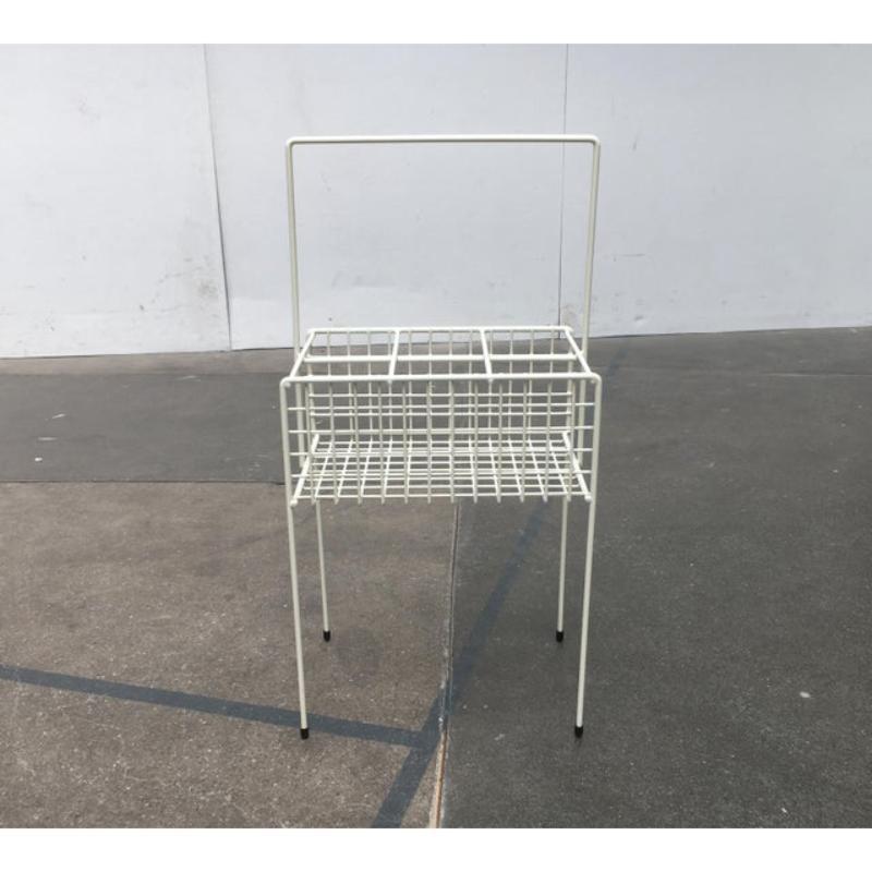 Metal Mid-Century String Style Bottle Holder Bar For Sale