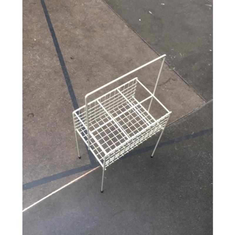 Mid-Century String Style Bottle Holder Bar For Sale 3
