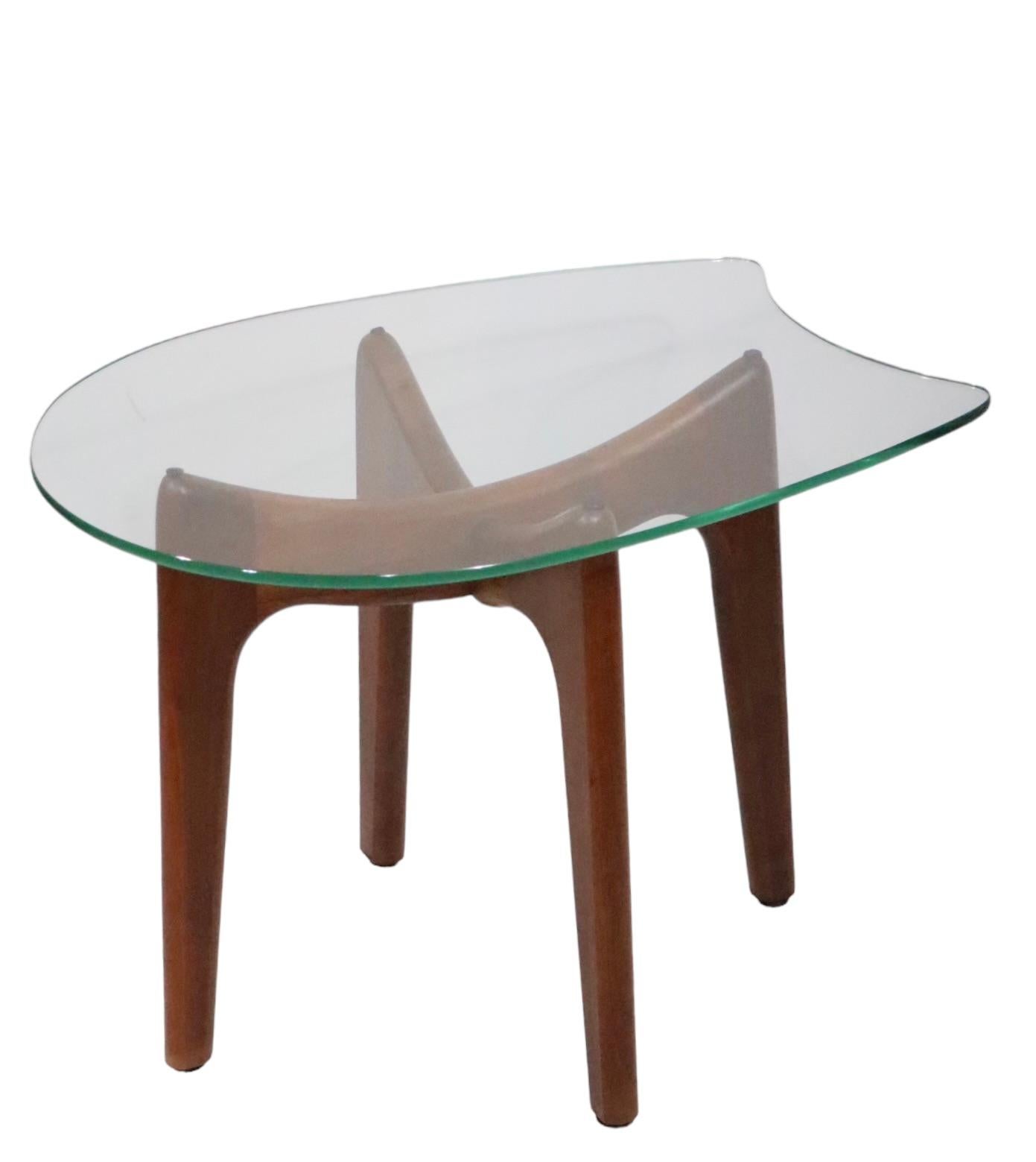 Mid Century Stringray Side Table by Adrian Pearsall for Craft Associates 1