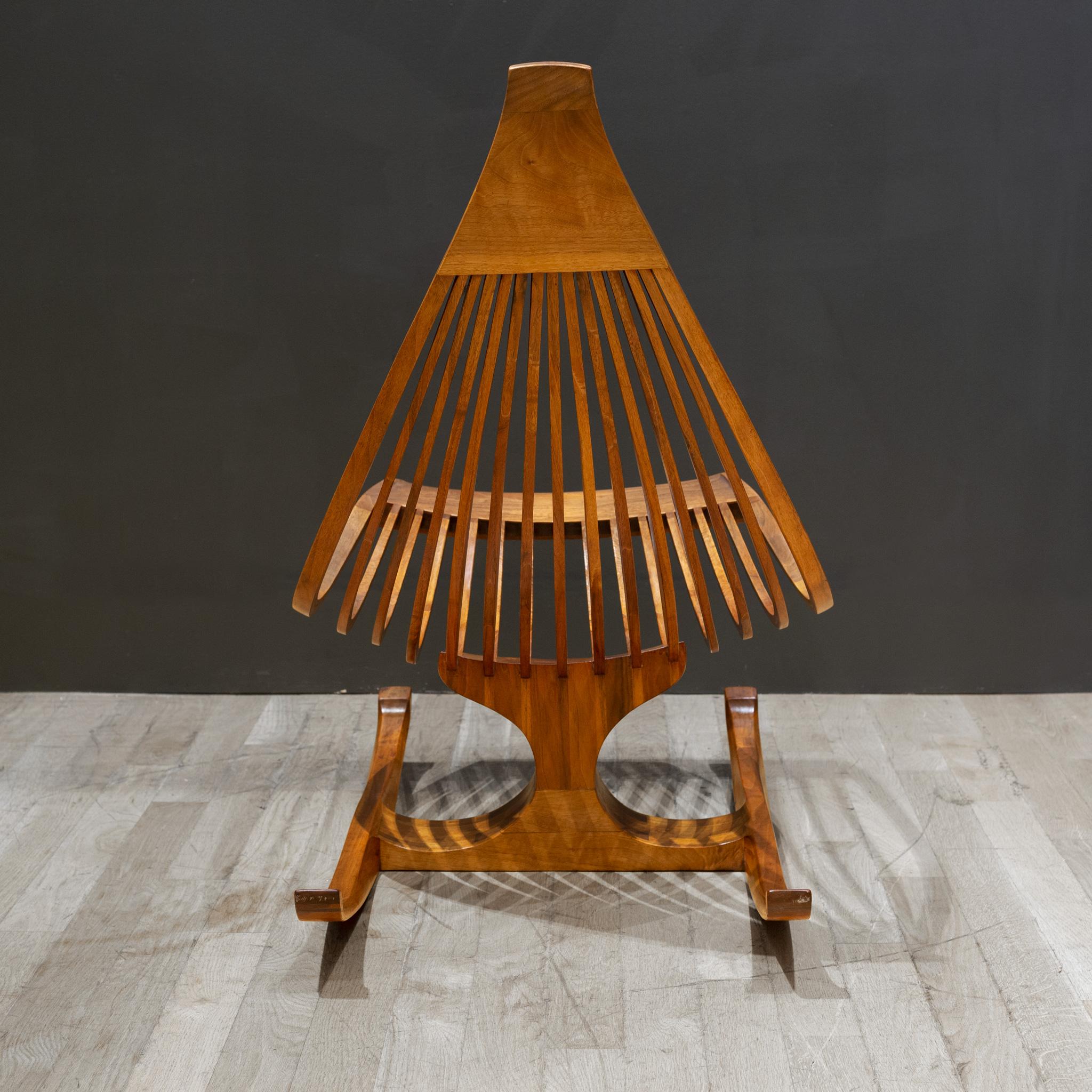 20th Century Mid-century Studio Archotypo Rocking Chair c.1974 For Sale