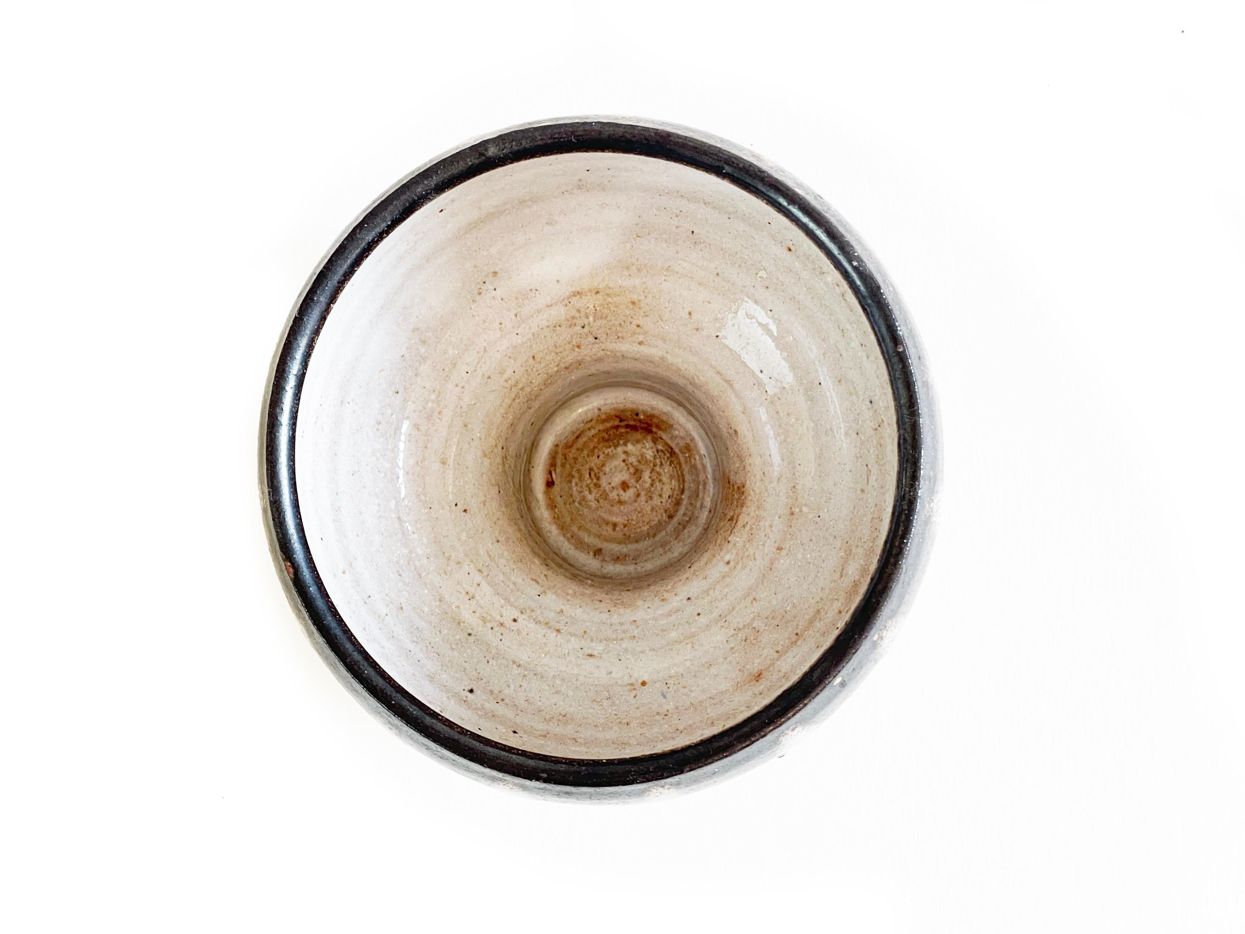 Studio-Keramikgefäß oder Vase aus der Mitte des Jahrhunderts von Monika Maetzel, 1960er Jahre, Deutschland (Moderne der Mitte des Jahrhunderts) im Angebot