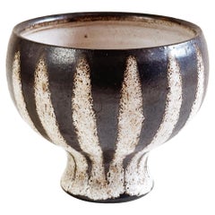 Vintage Mid-Century Studio Ceramic Vessel or Vase by Monika Maetzel, 1960s, Germany