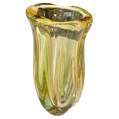 Mid-Century Studio Glass Vase by Hana Machovska for Mstisov