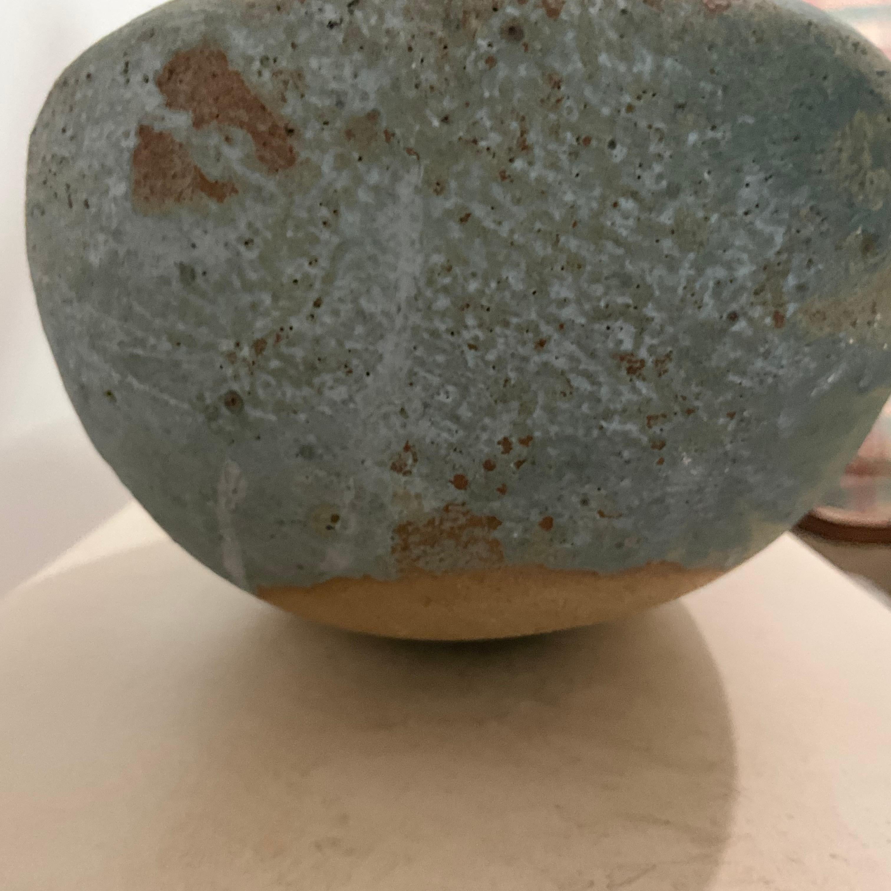 Mid-Century Studio Pottery Abstract Sculptural Form For Sale 8