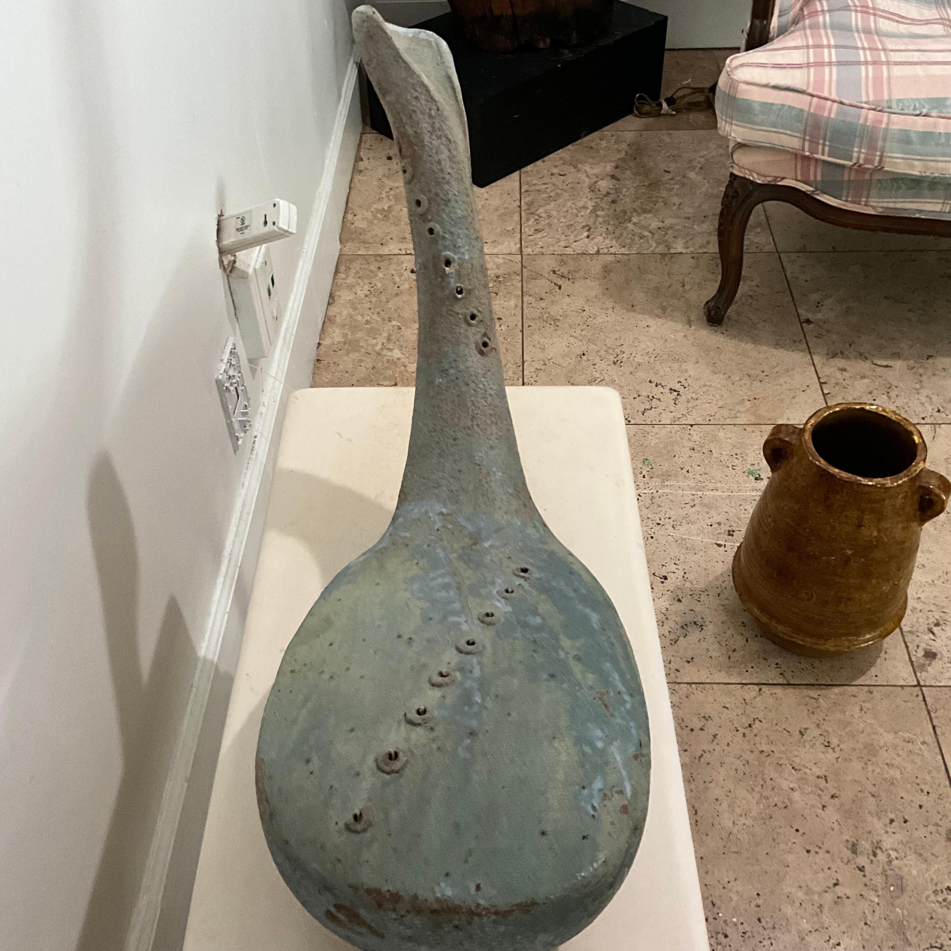 Mid-Century Studio Pottery Abstract Sculptural Form For Sale 9